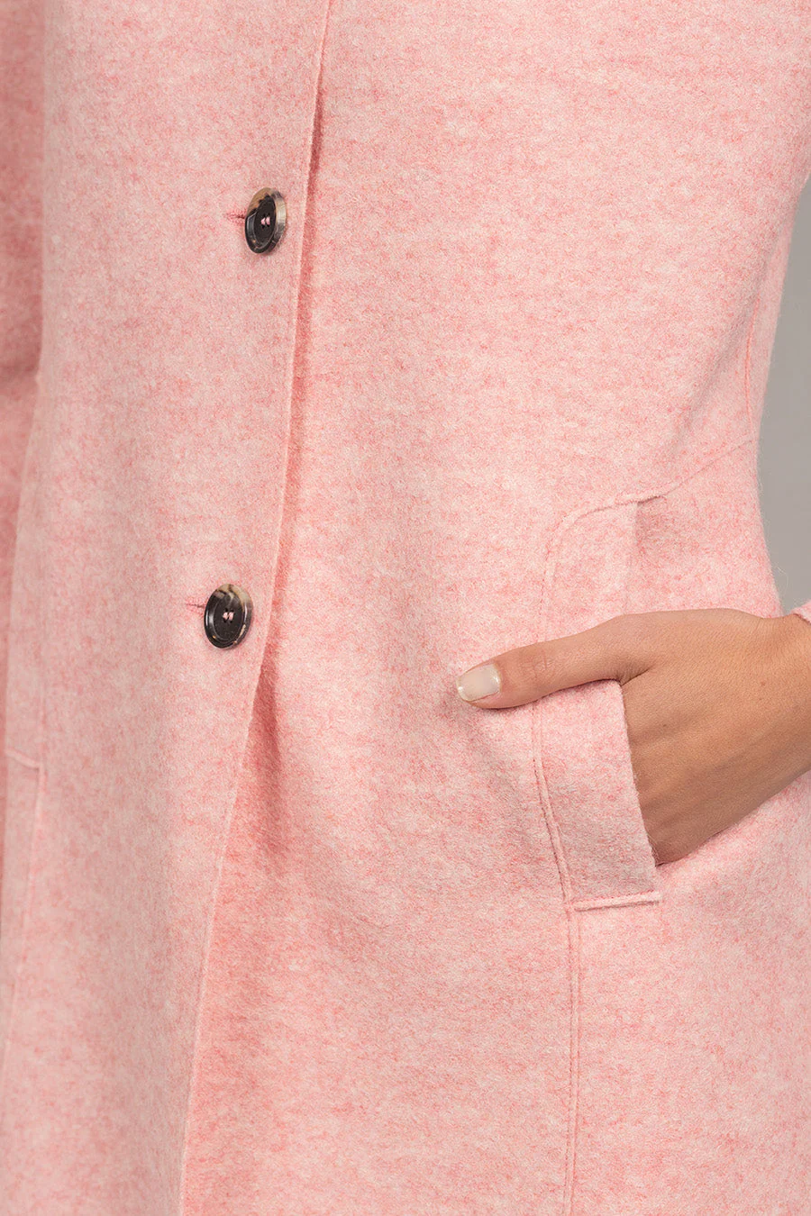 Urla Coat Alpaca & Wool Color Biba - Image 4
