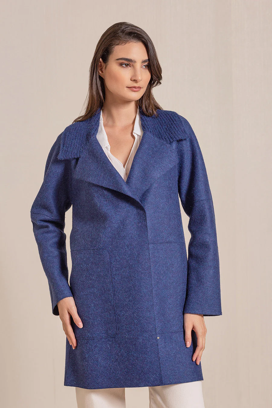 Vegas Coat Alpaca & Wool Color Astral