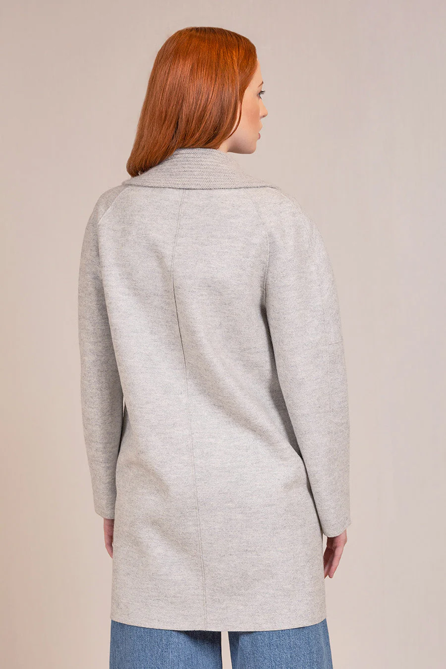 Vegas Coat Alpaca & Wool Color Cumulus - Image 2
