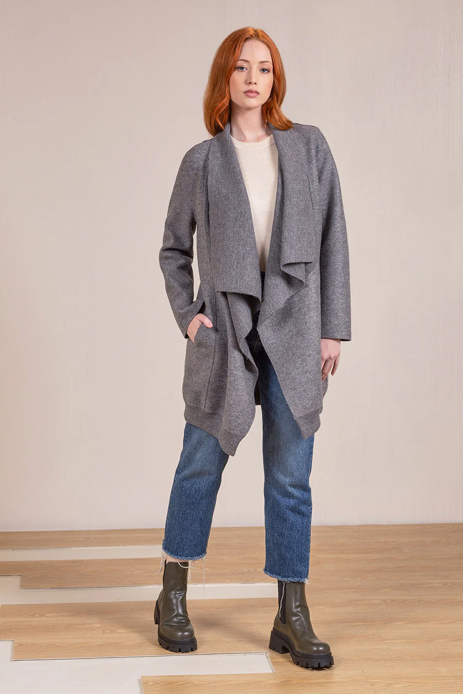 Vilinius Coat Alpaca & Wool Color Bentley - Image 3