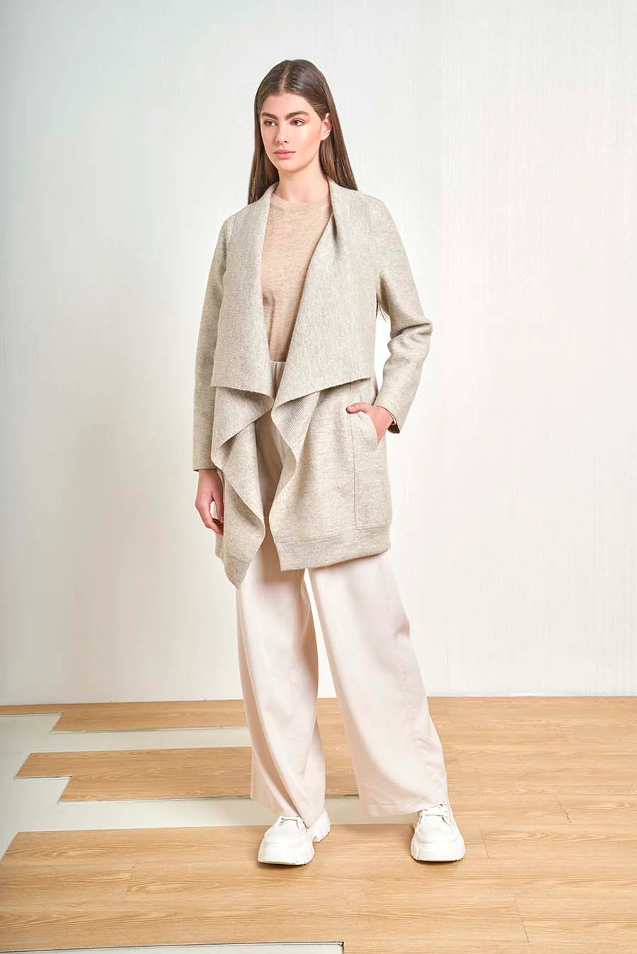 Vilinius Coat Alpaca & Wool Color Tacama - Image 3