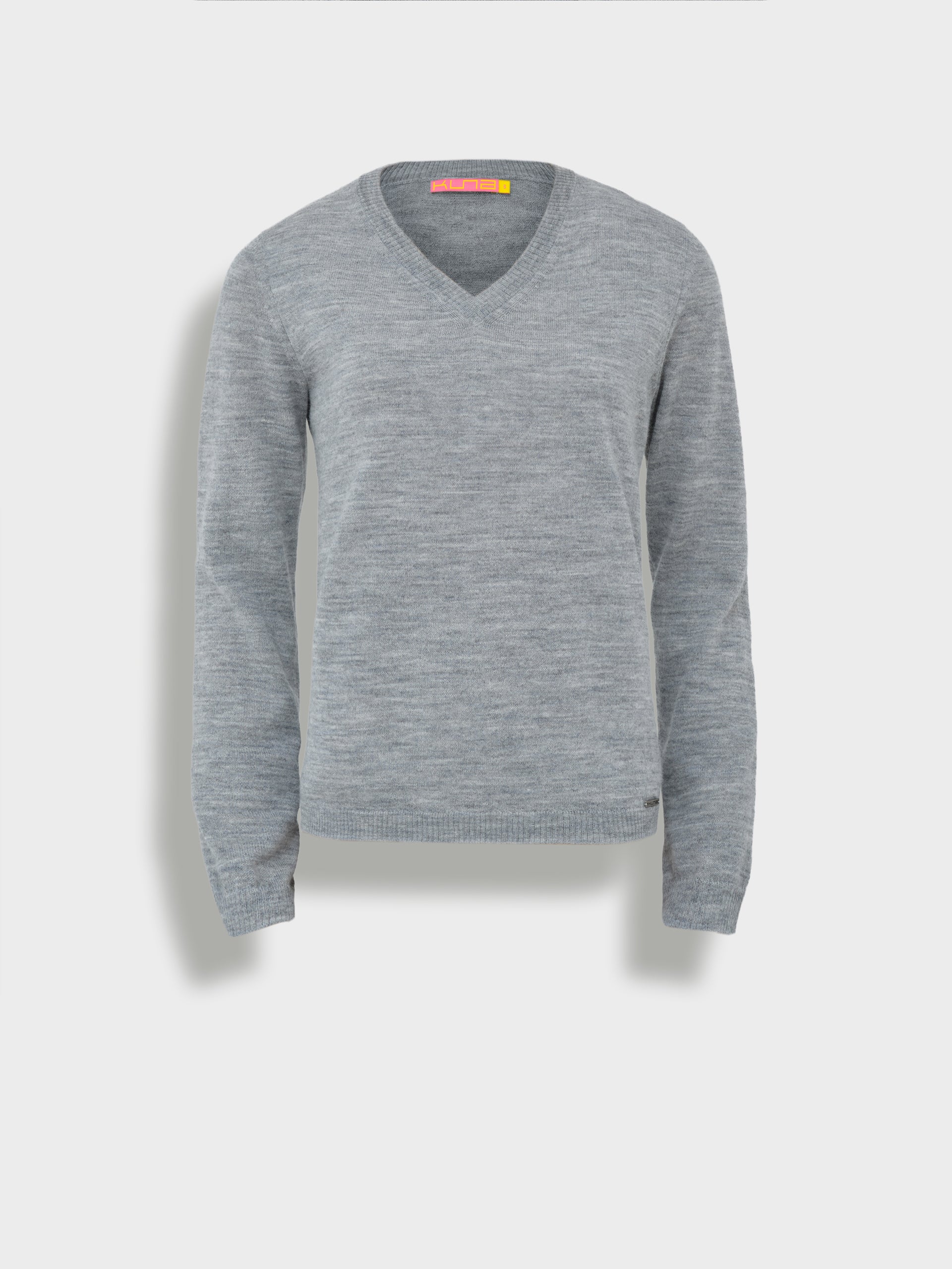 Abril Sweater Baby Alpaca Color Grey