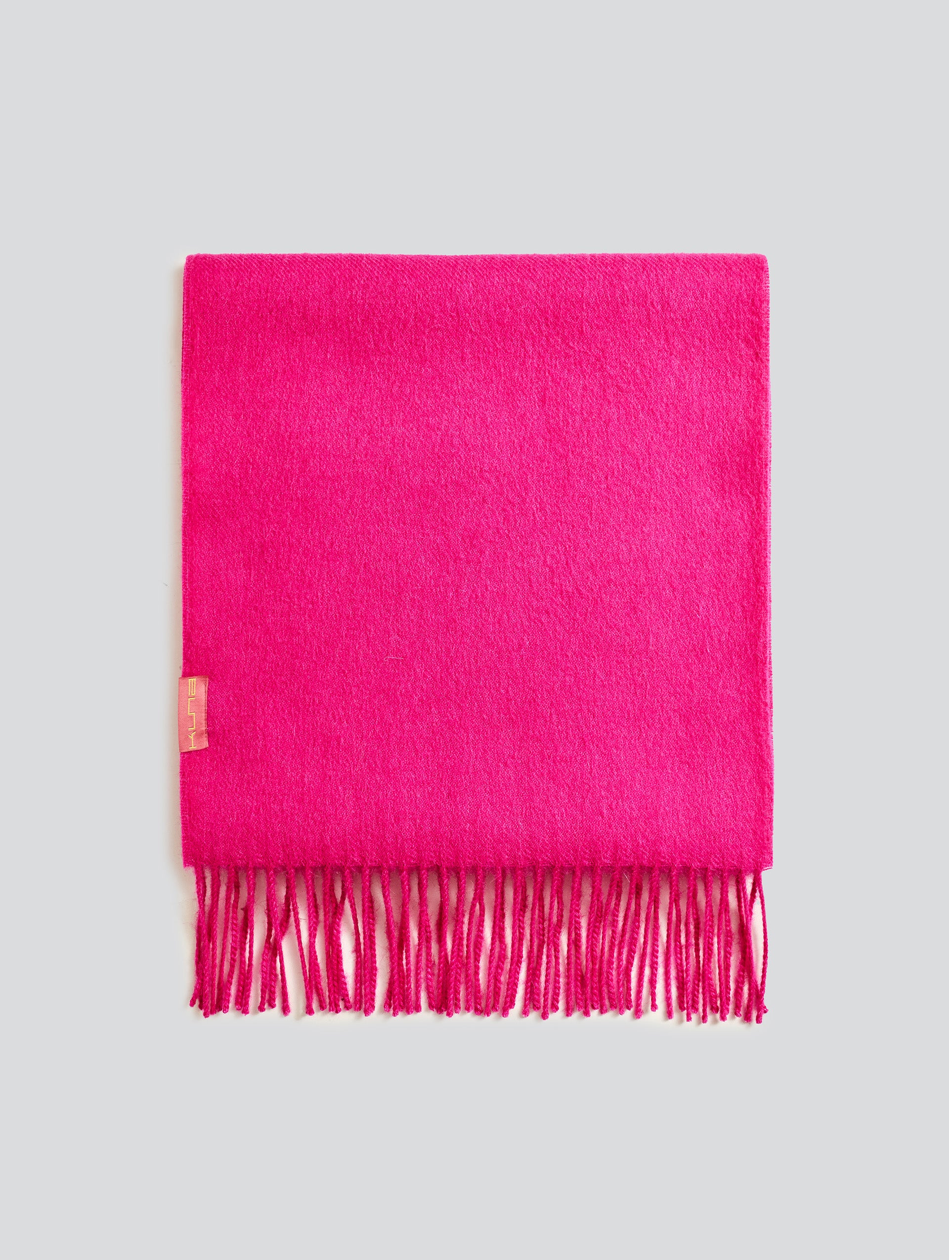 Adrian Scarf Baby Alpaca Color Fuchsia - Image 2