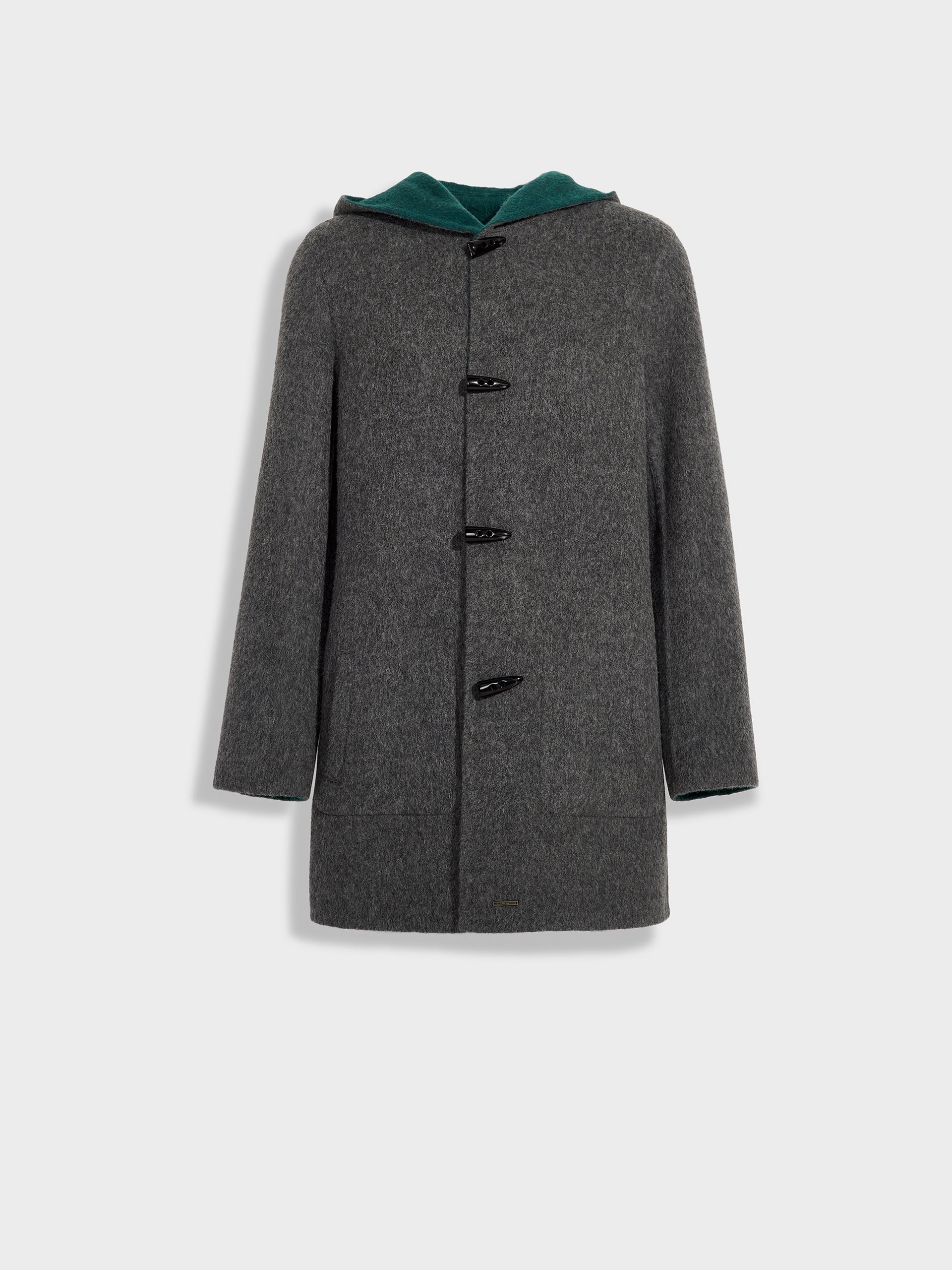 Alaia Coat Baby Alpaca Color Green - Image 7