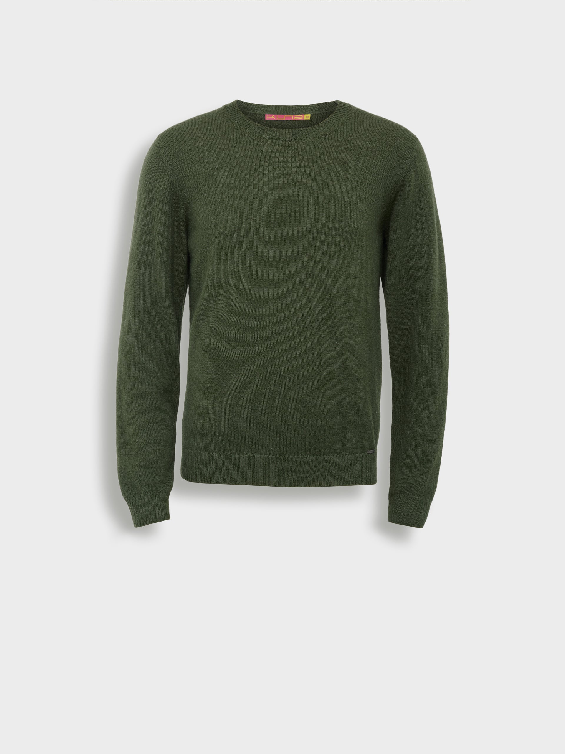 Alaska Sweater Baby Alpaca Color Green
