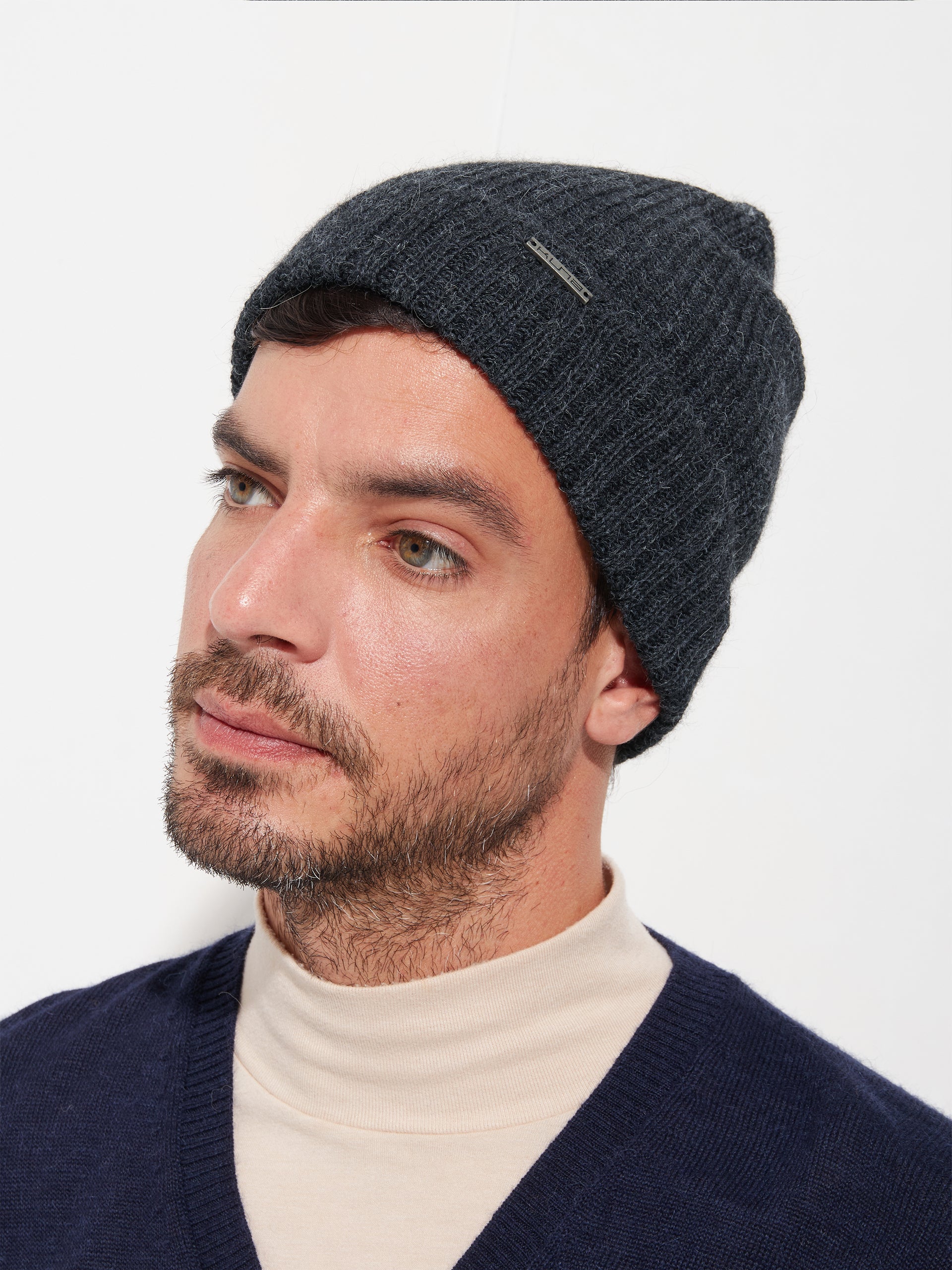 Apostrofe Hat Baby Alpaca Color Grey - Image 4
