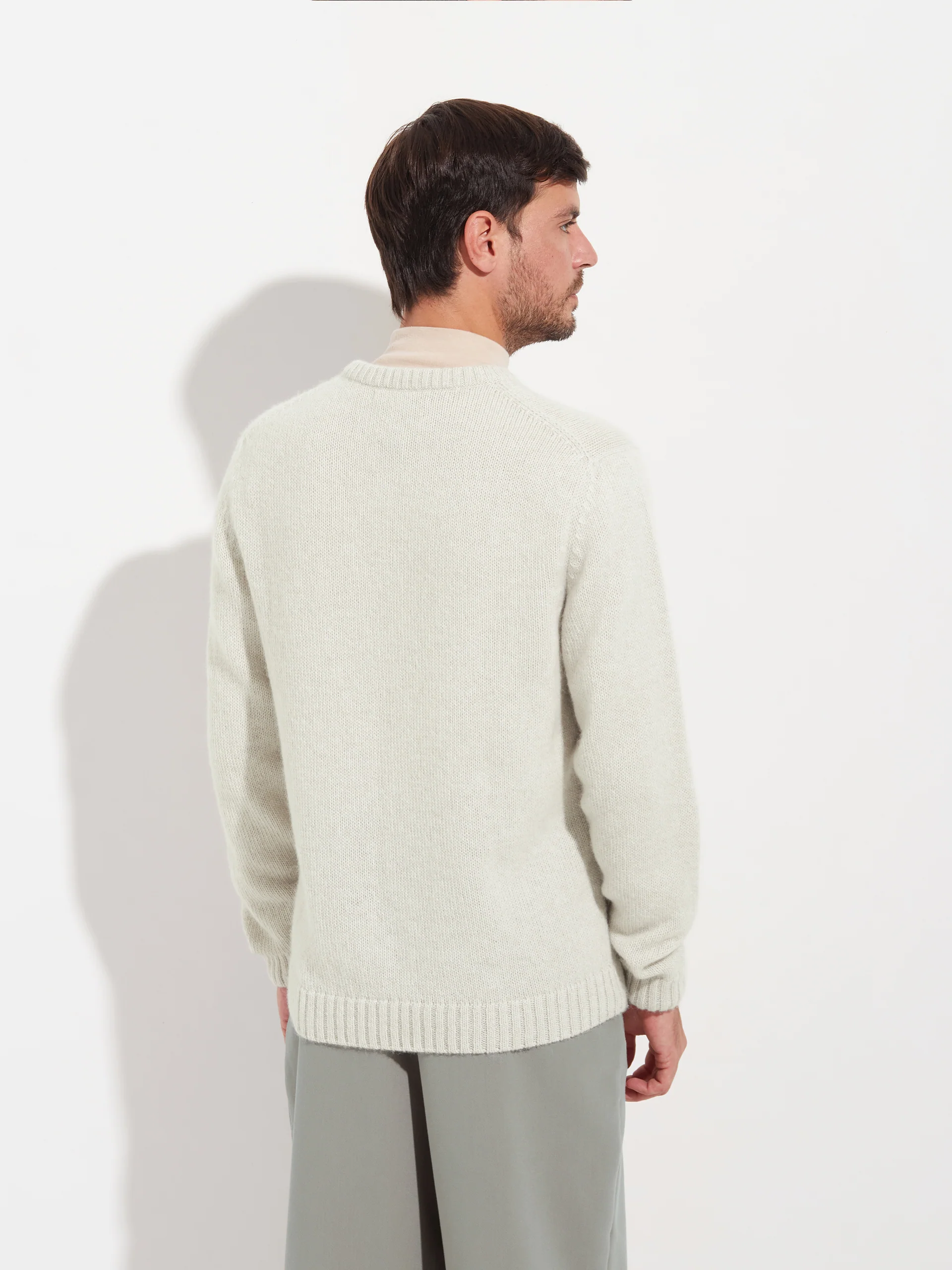 Arequipa Sweater Baby Alpaca Color Beige - Image 9