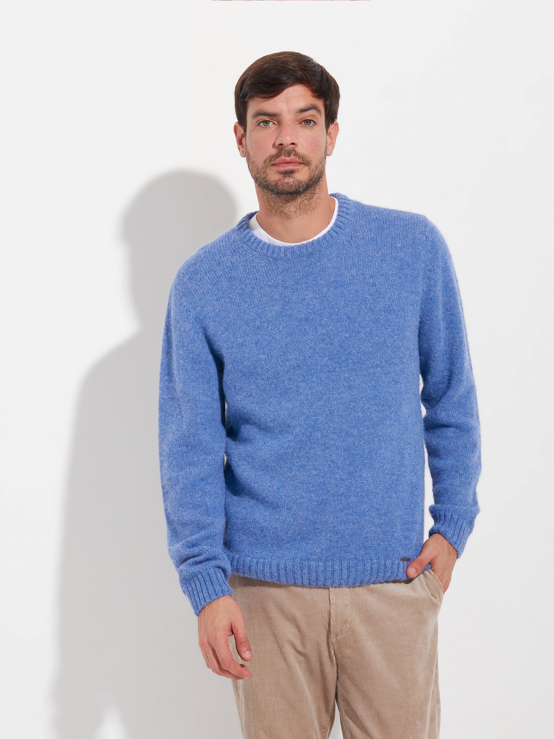 Arequipa Sweater Baby Alpaca Color Blue - Image 7