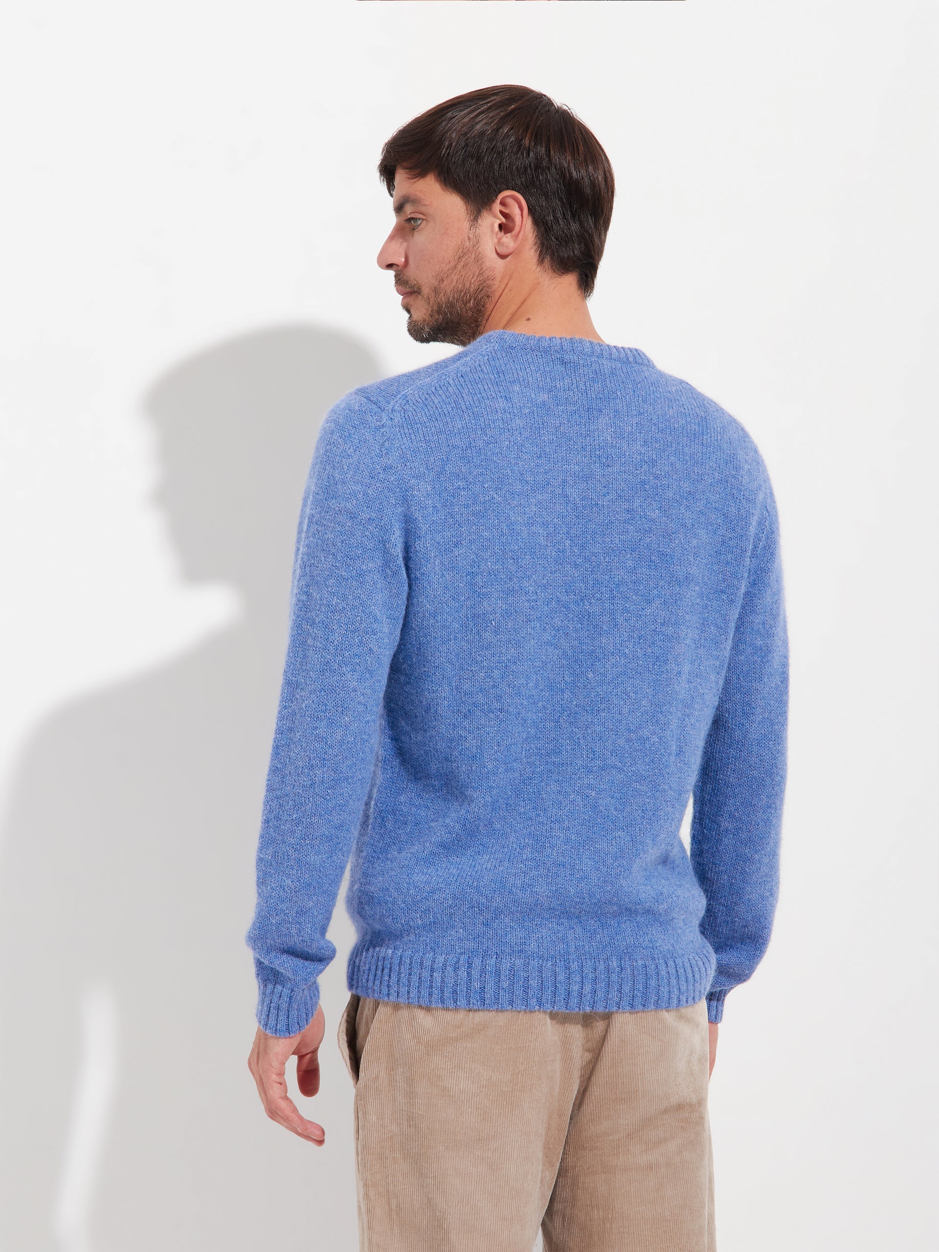 Arequipa Sweater Baby Alpaca Color Blue - Image 8