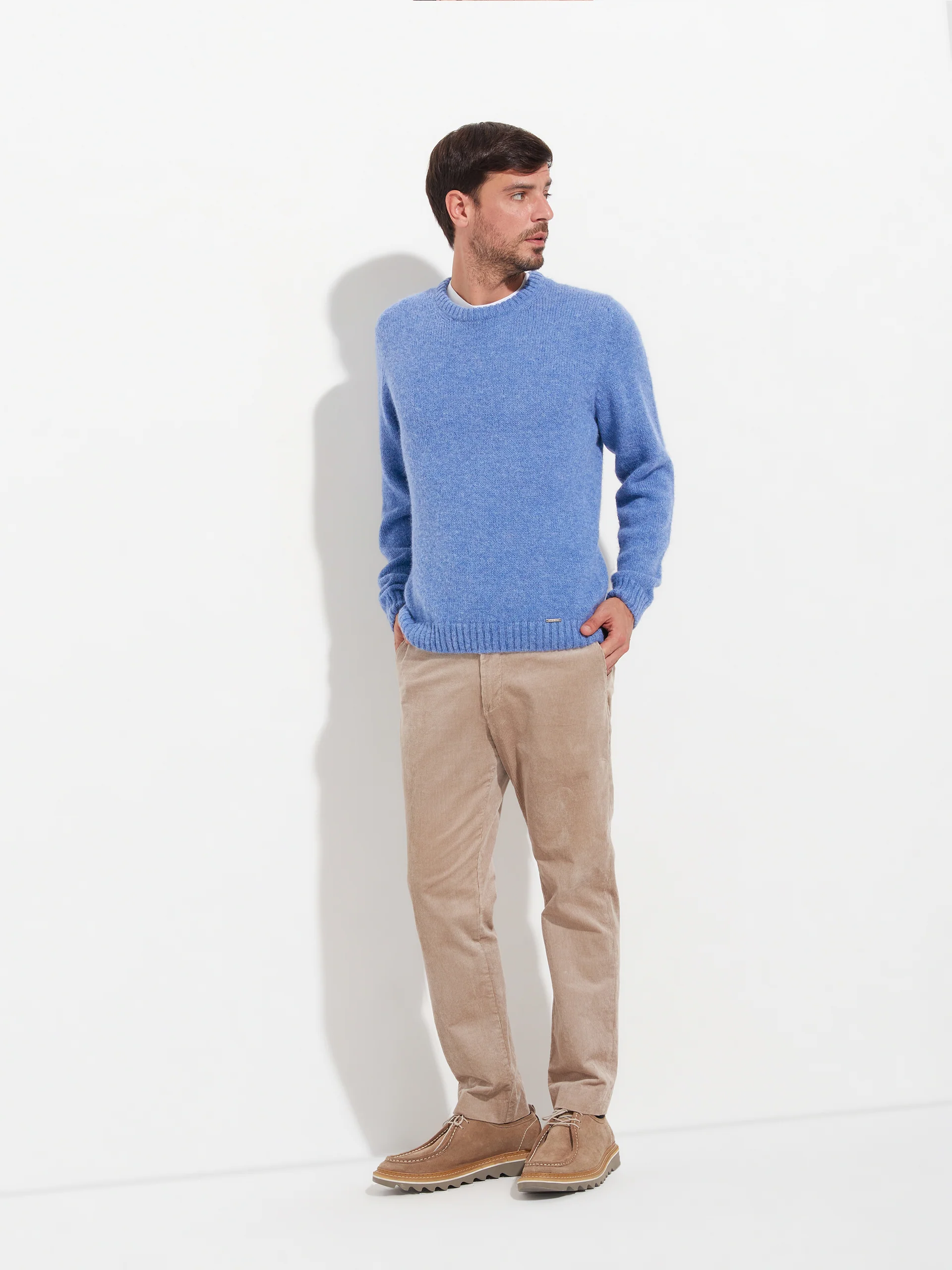 Arequipa Sweater Baby Alpaca Color Blue - Image 9