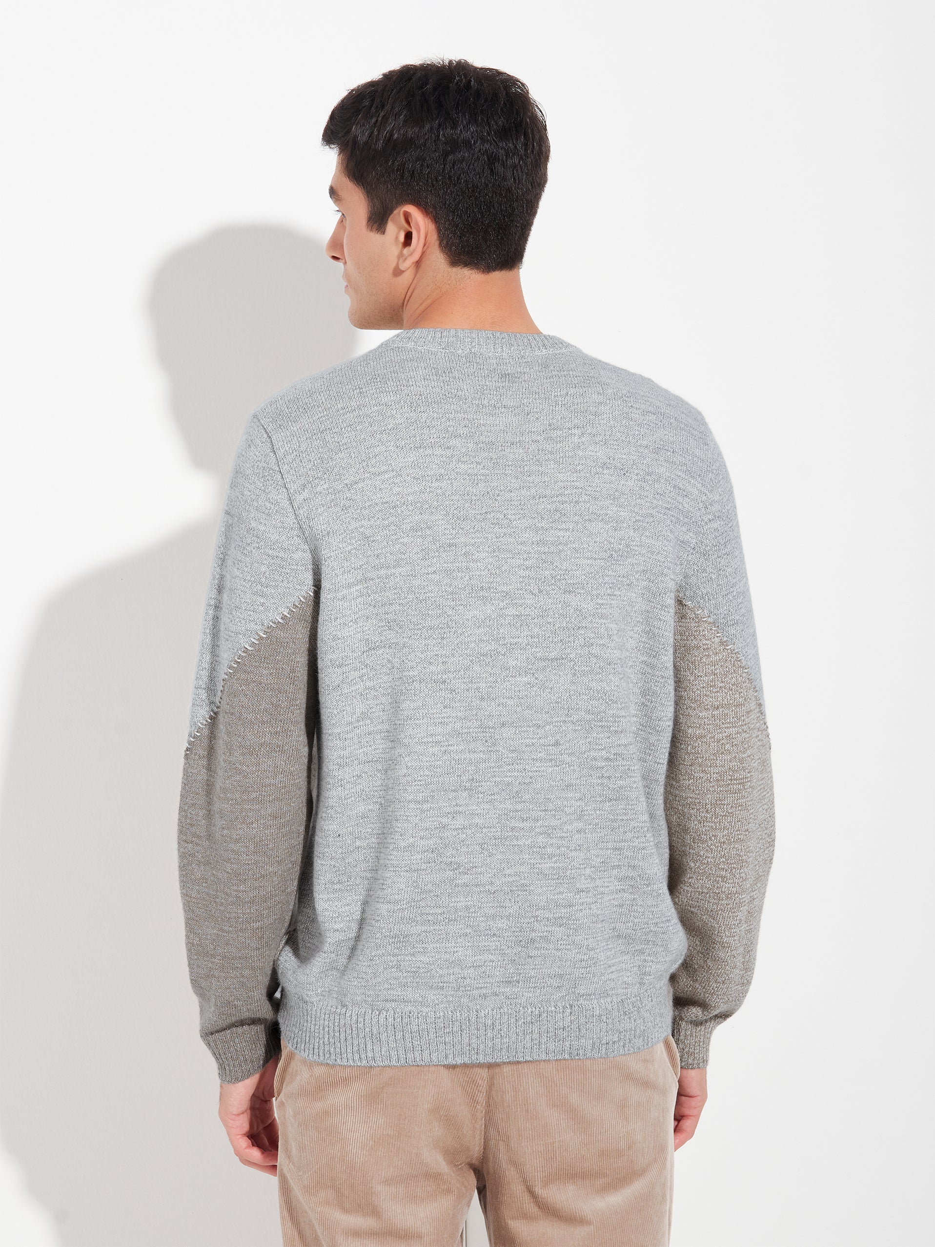Bonsai Sweater Baby Alpaca Color Beige - Image 3
