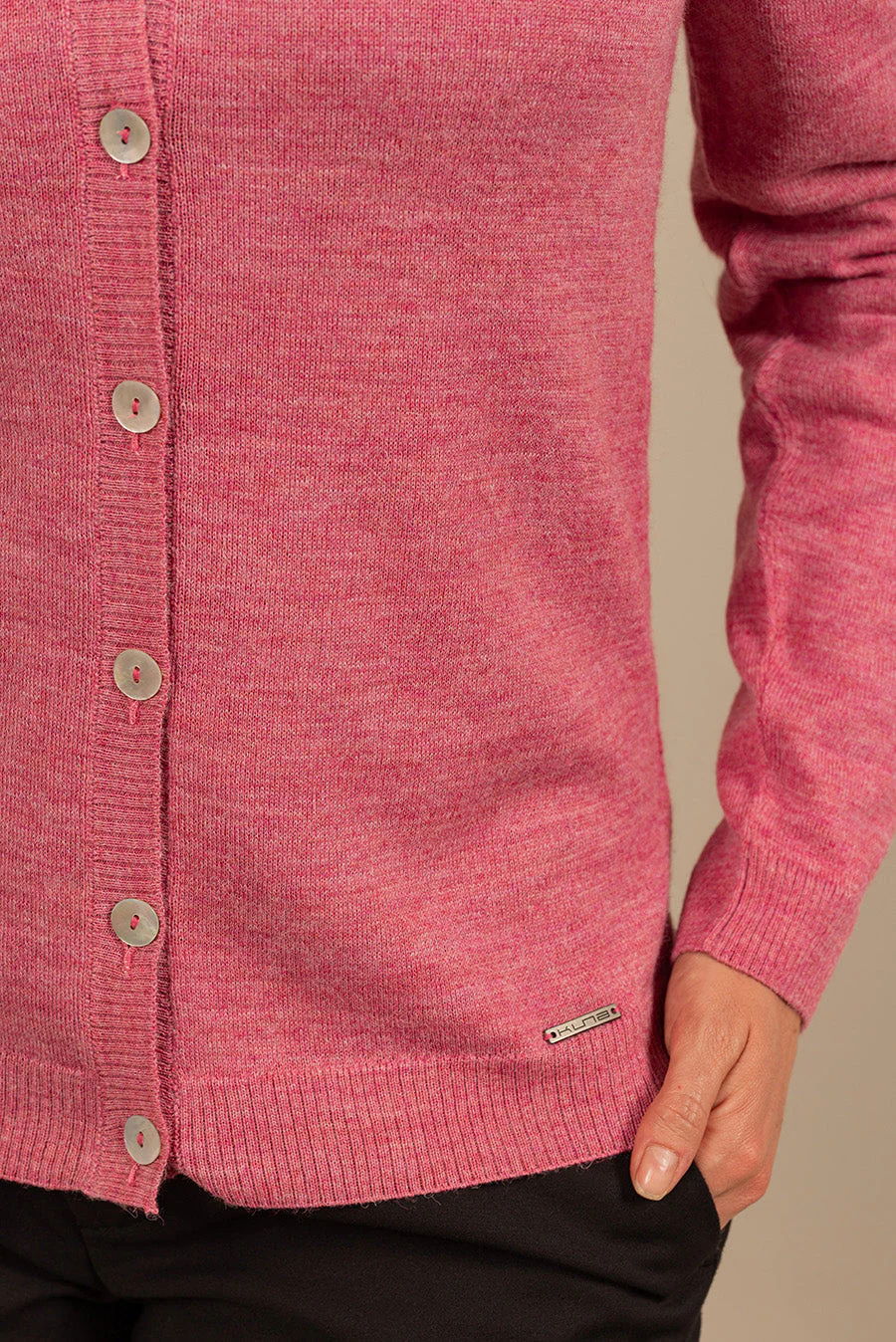 Amanda Cardigan Baby Alpaca Color Damask - Image 4