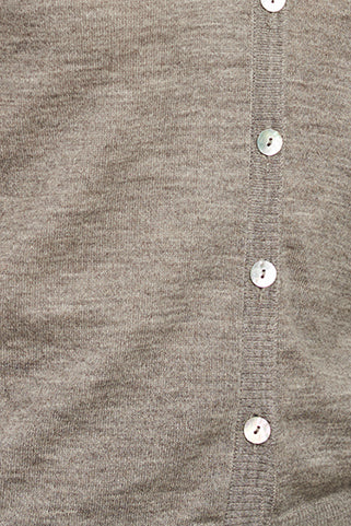Amanda Cardigan Baby Alpaca Color Grigio - Image 4