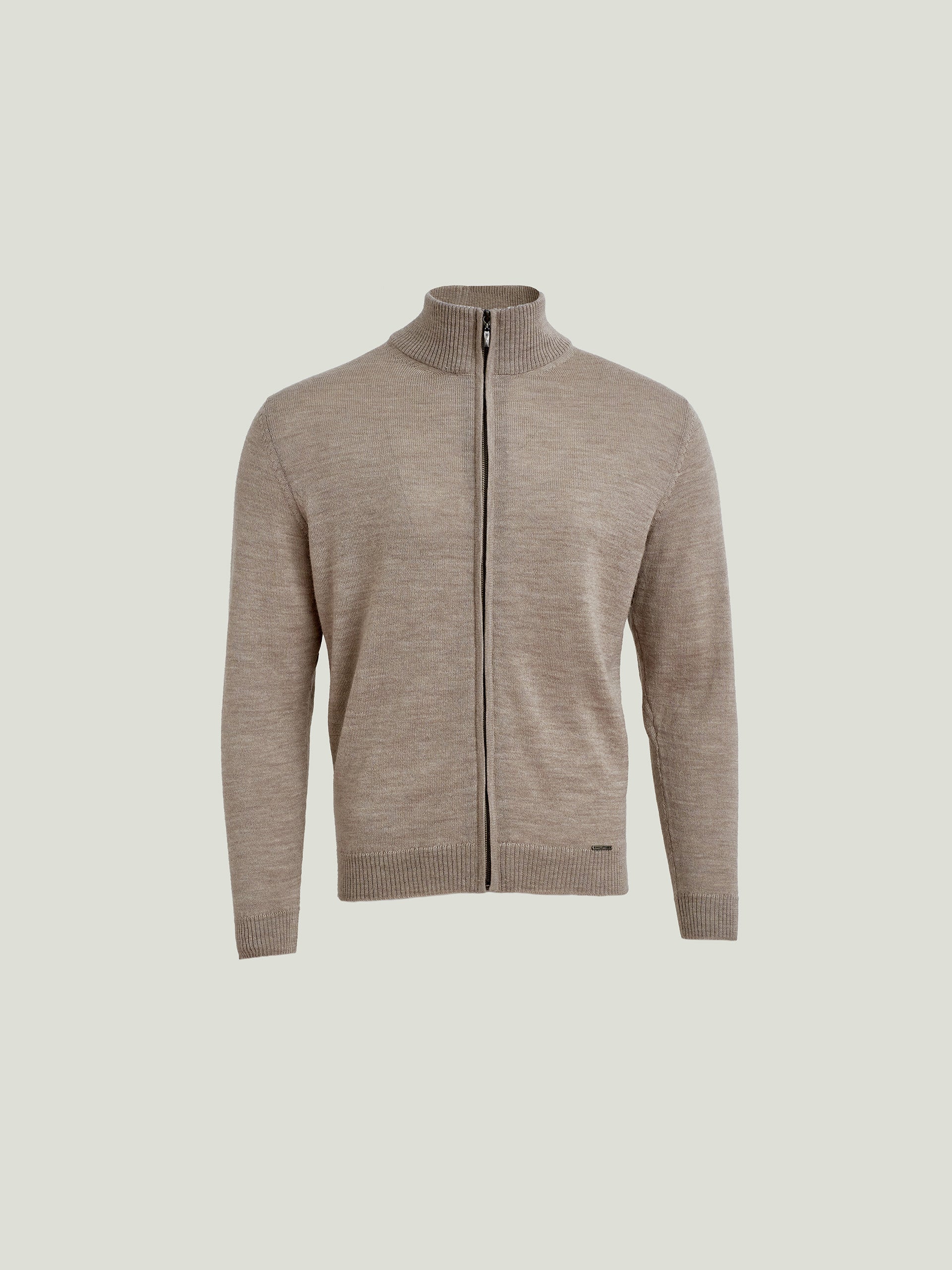 Andreas Cardigan Baby Alpaca Color Polvo