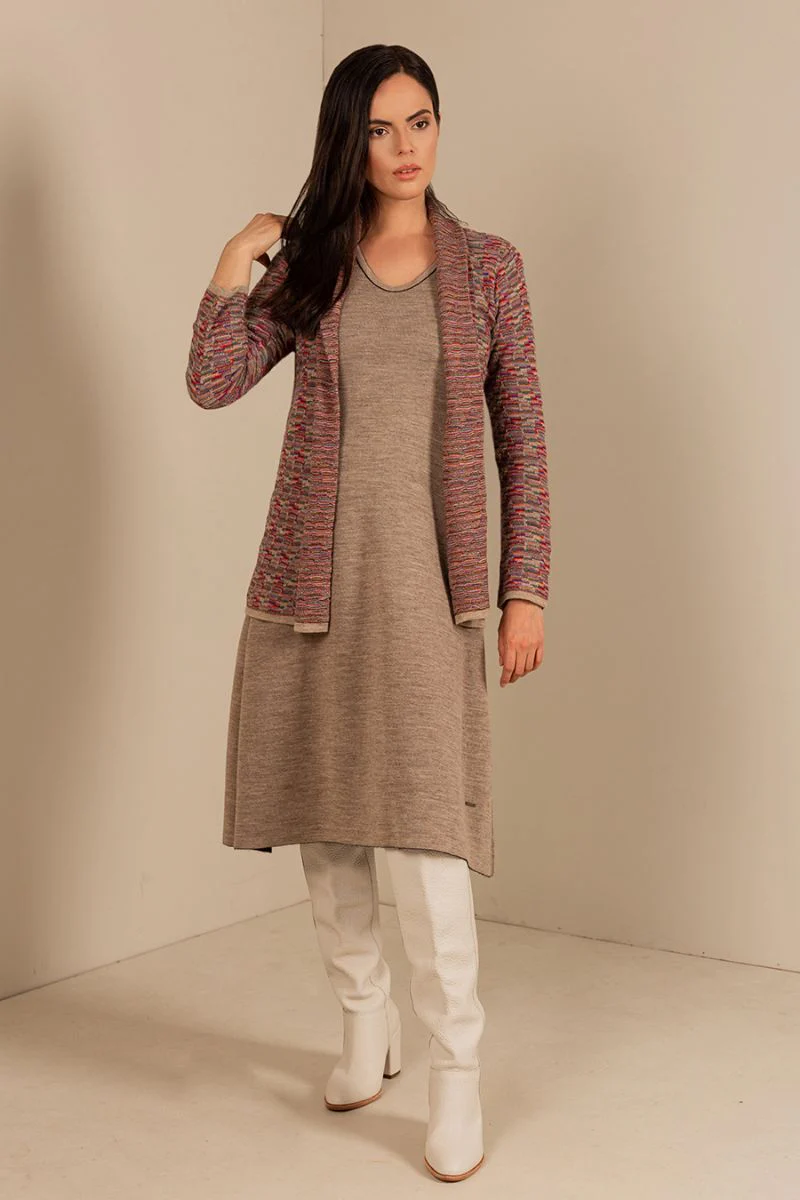 Ucrania Cardigan Baby Alpaca Color Arena - Image 3
