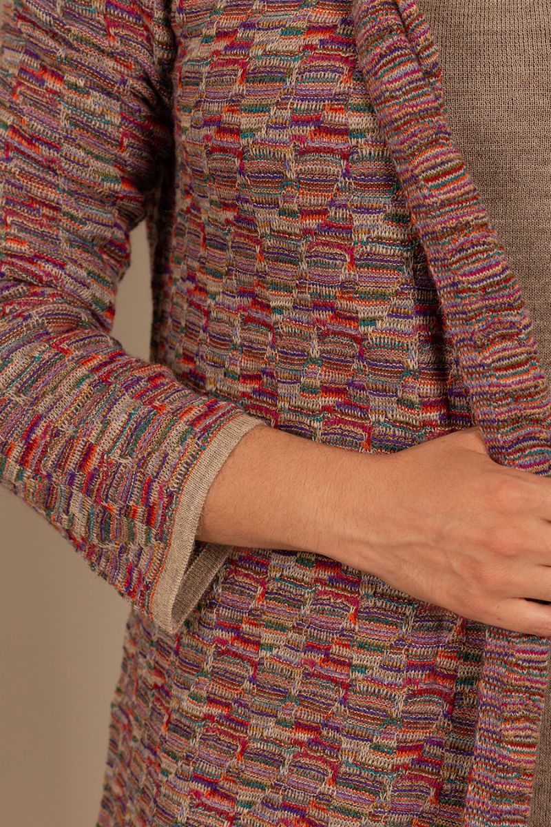 Ucrania Cardigan Baby Alpaca Color Arena - Image 4
