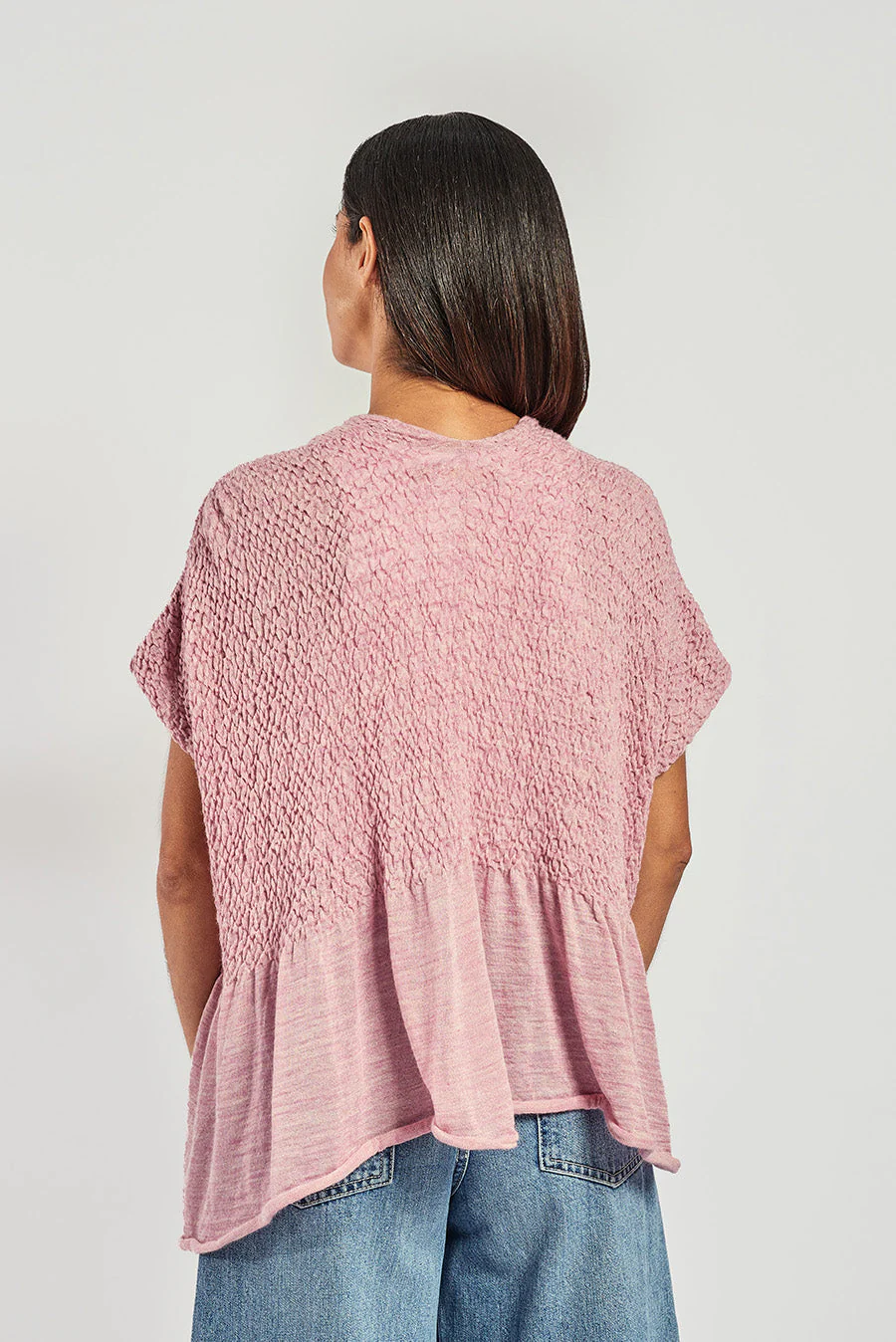 Vista Cardigan Baby Alpaca Color Mosqueta - Image 3