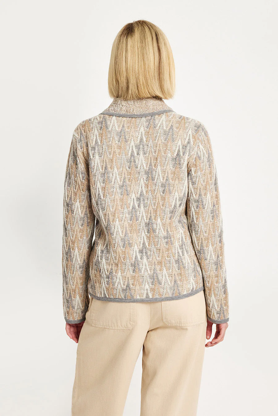 Welcome Cardigan Baby Alpaca Color Nuage - Image 3