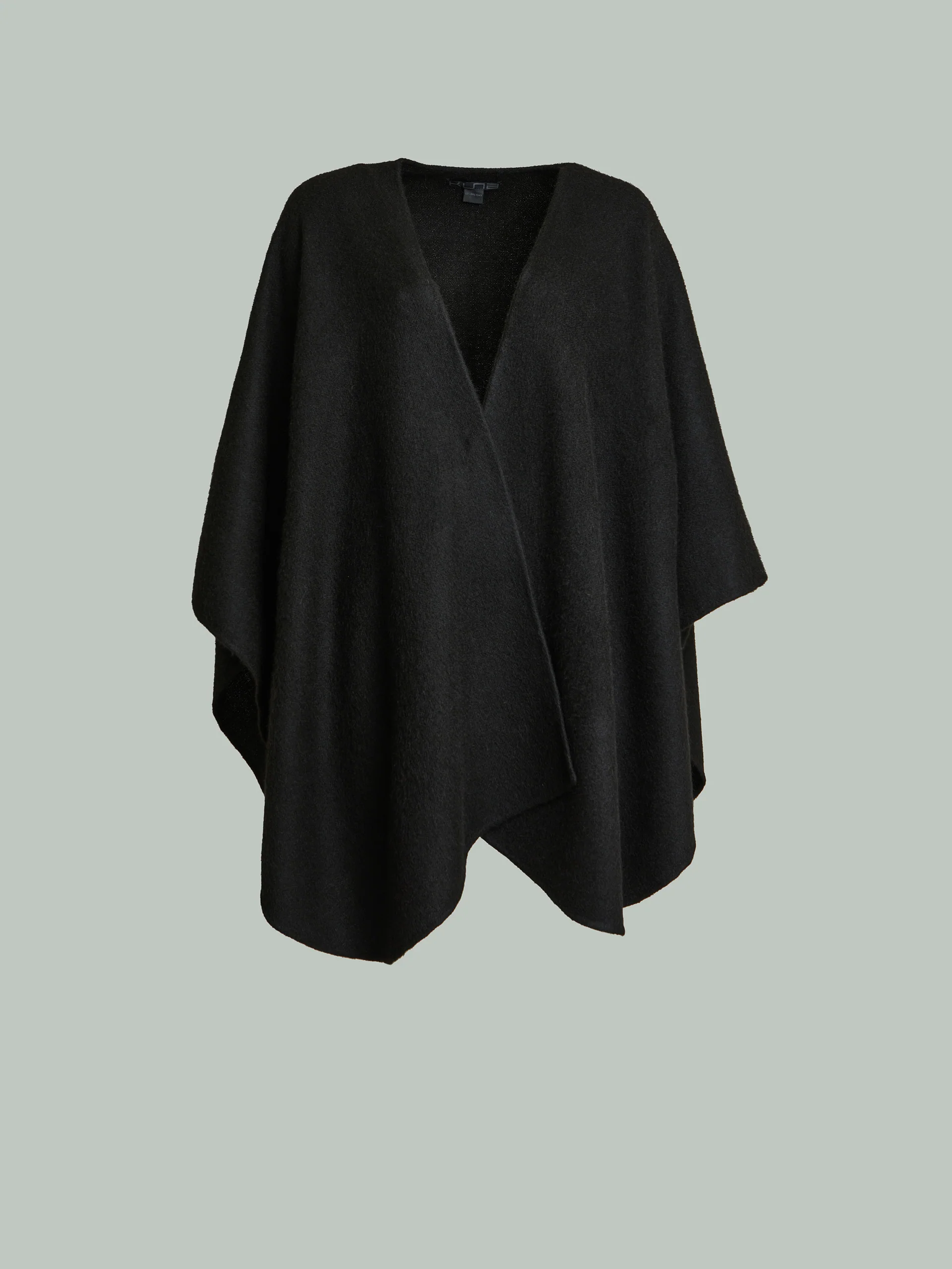 Baby Cape Baby Alpaca Black Color Black