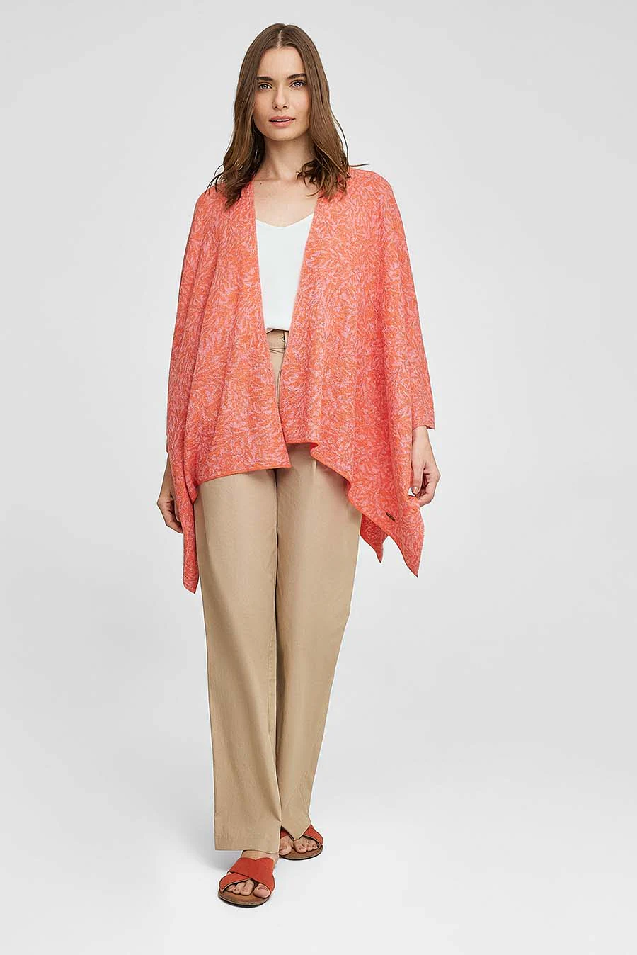 Waikiki Cape Baby Alpaca Color Orange - Image 9