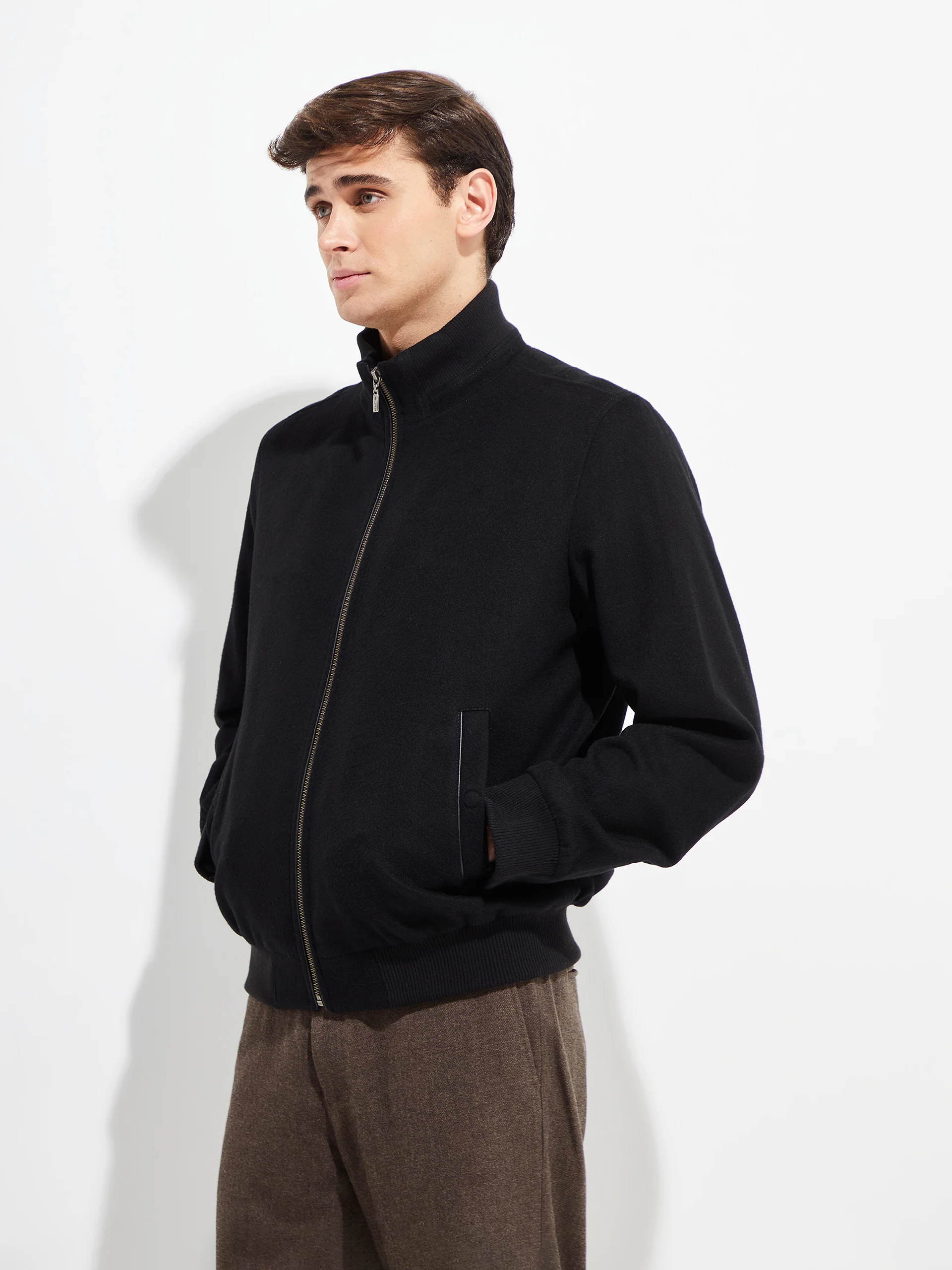 Benedict Jacket Vicuña Color Black - Image 2