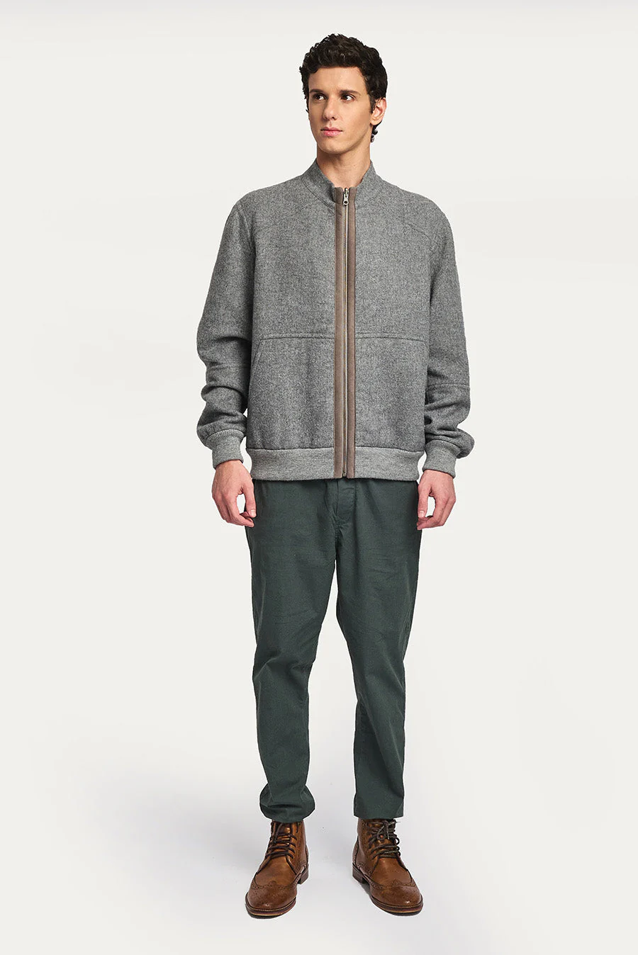 Walker Jacket Baby Alpaca & Wool Color Nuage - Image 4