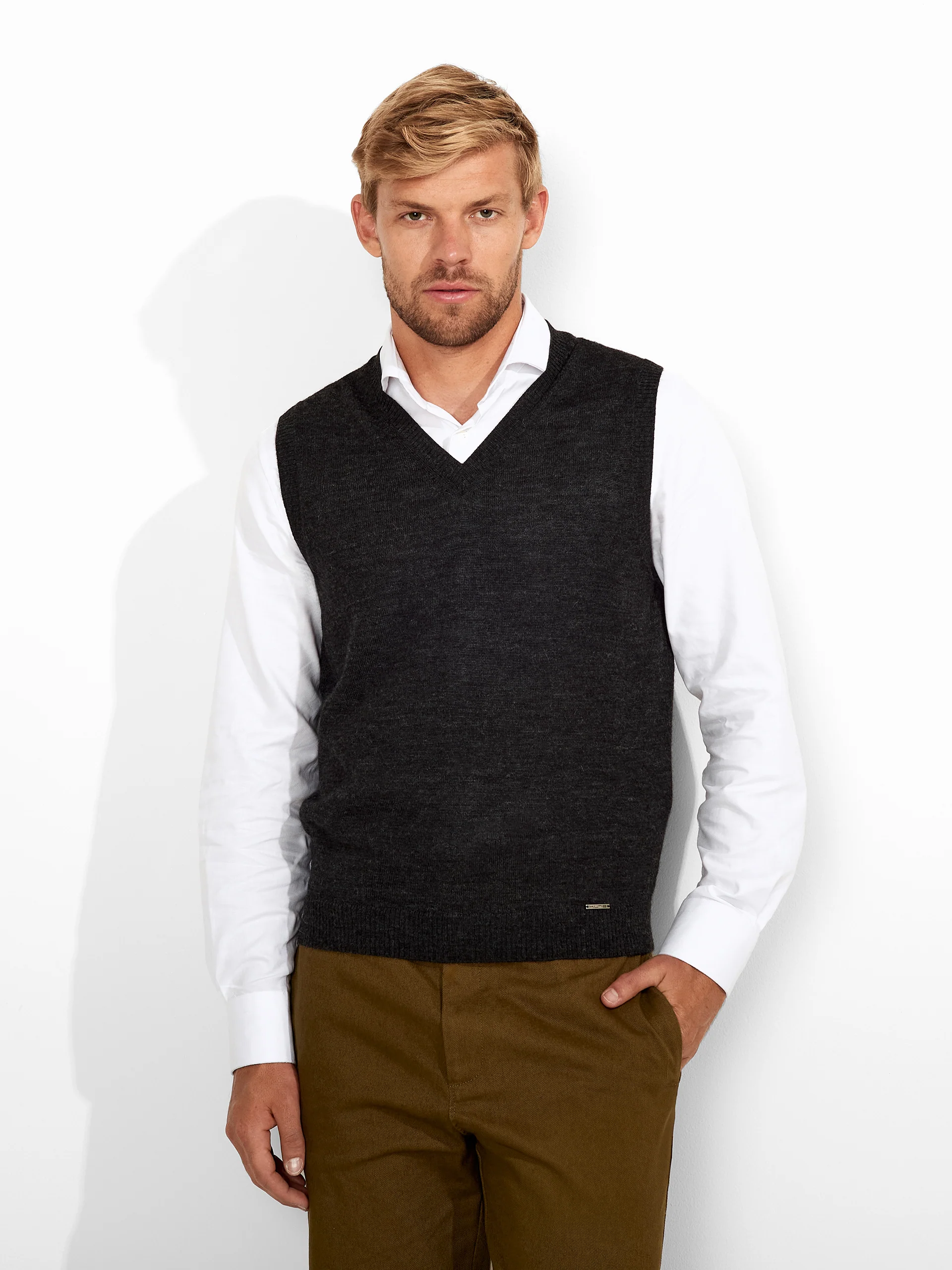 Abel Vest Baby Alpaca Color Anthracite - Image 2