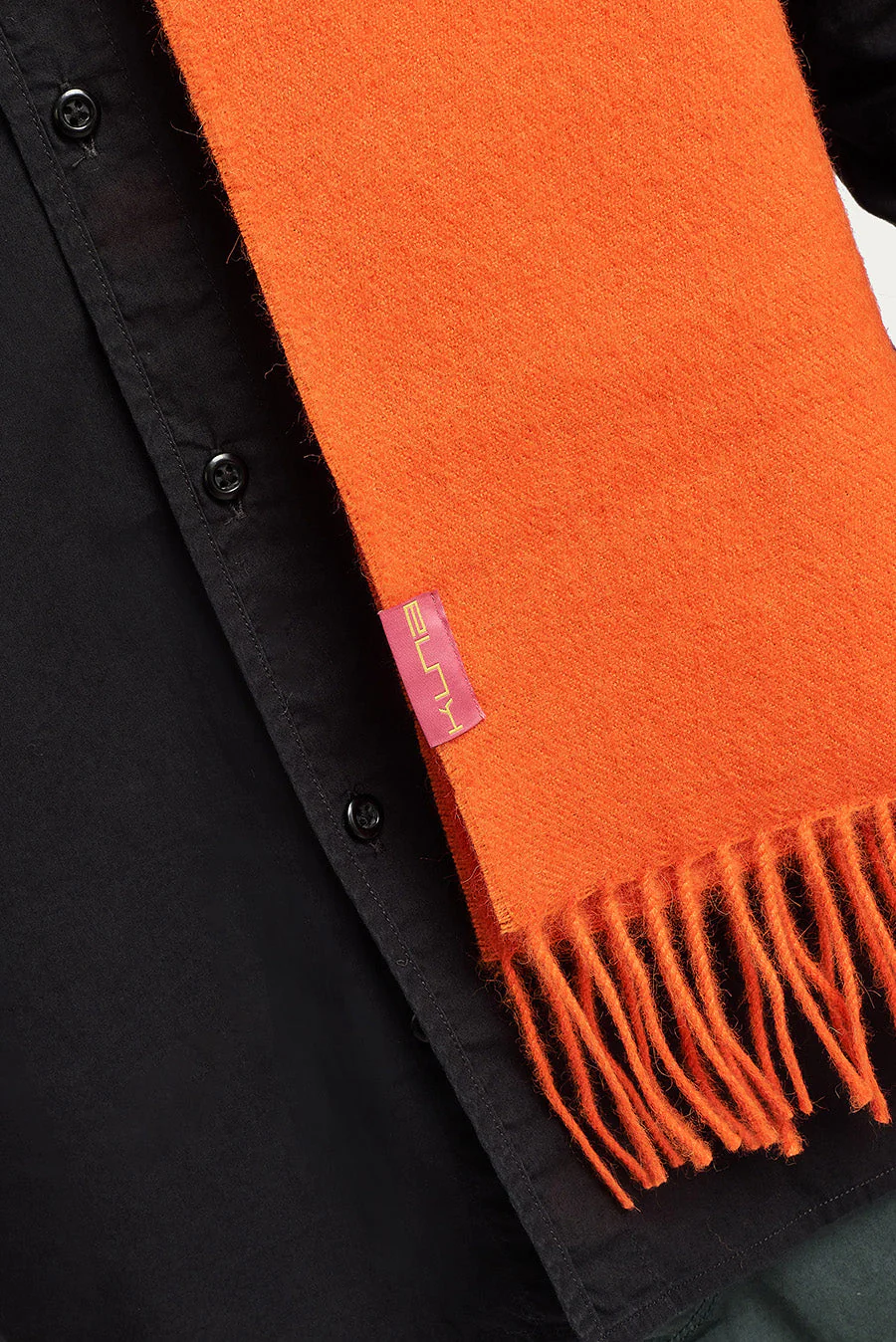 Adrian Scarf Baby Alpaca Color Naranja - Image 5
