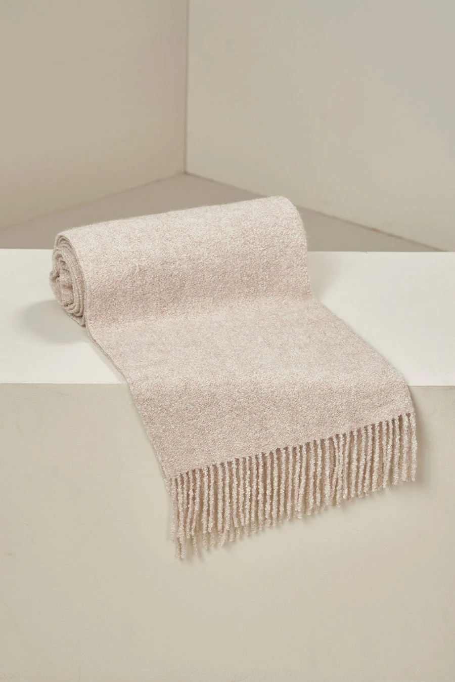 Adrian Scarf Baby Alpaca Color Polvo - Image 2