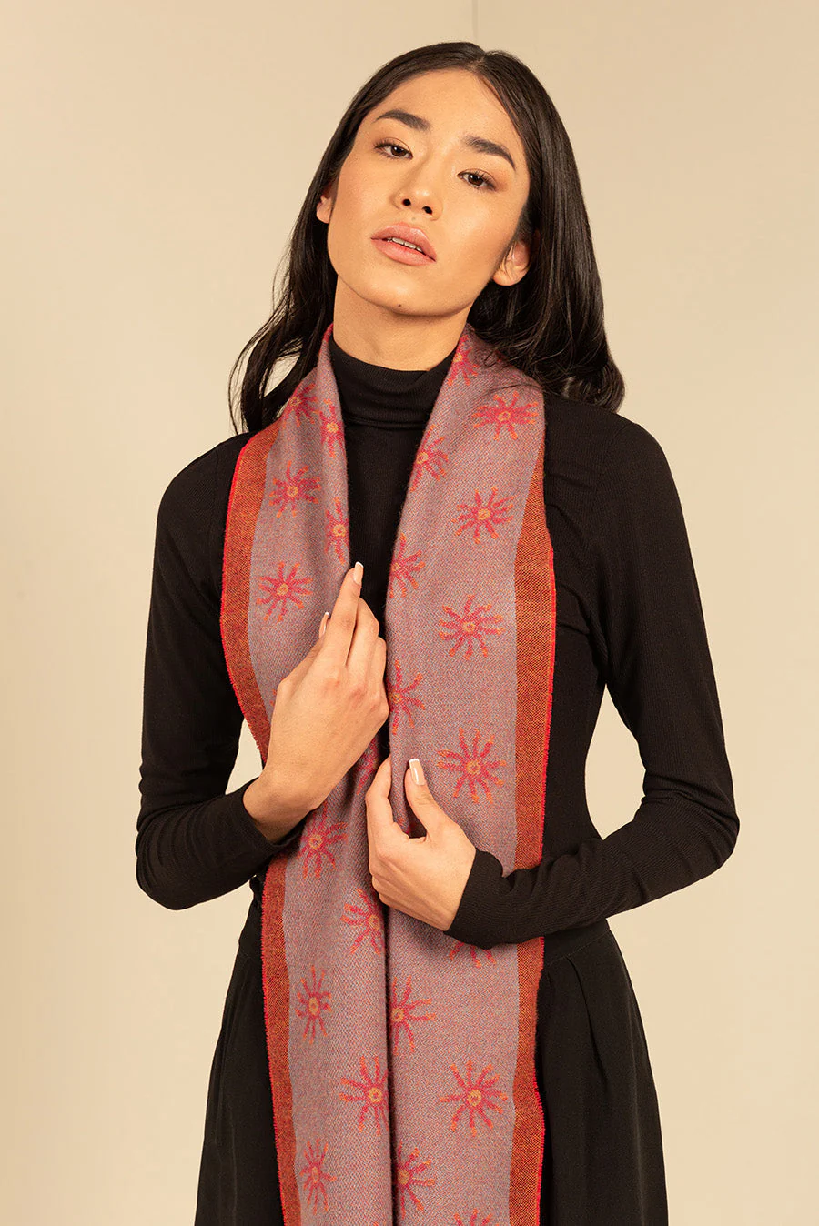 Nazca - 18 Scarf Baby Alpaca Color Light Blue - Image 8