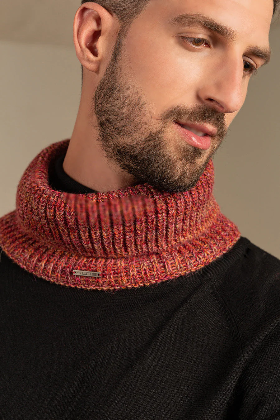 Ubicate Scarf Baby Alpaca Color Red - Image 5