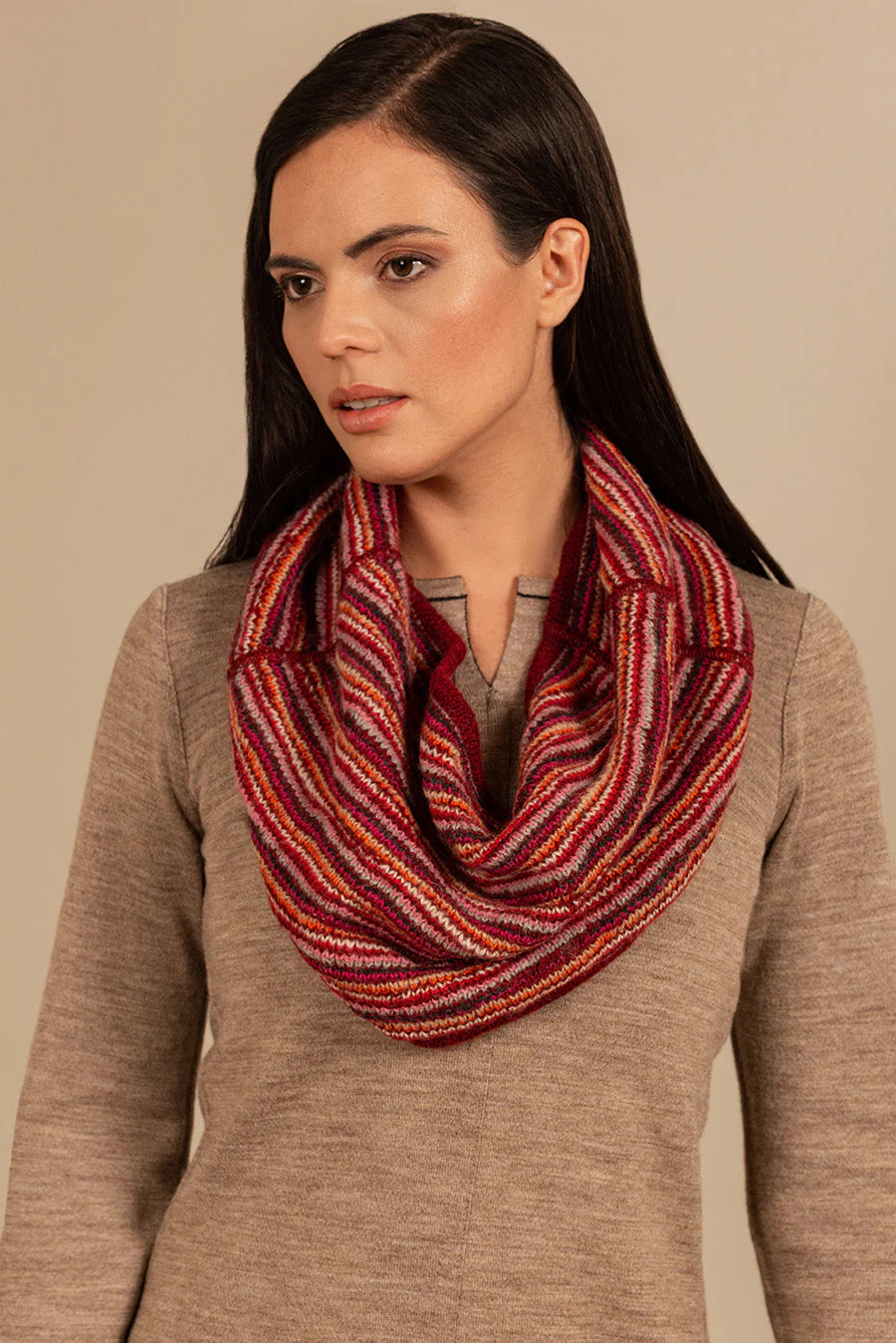 Ucrania Scarf Baby Alpaca Color China - Image 3