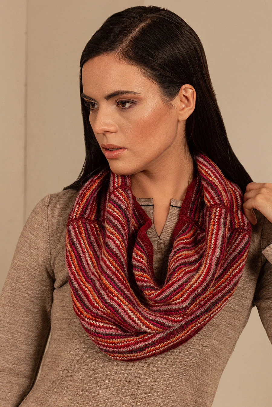 Ucrania Scarf Baby Alpaca Color China - Image 4