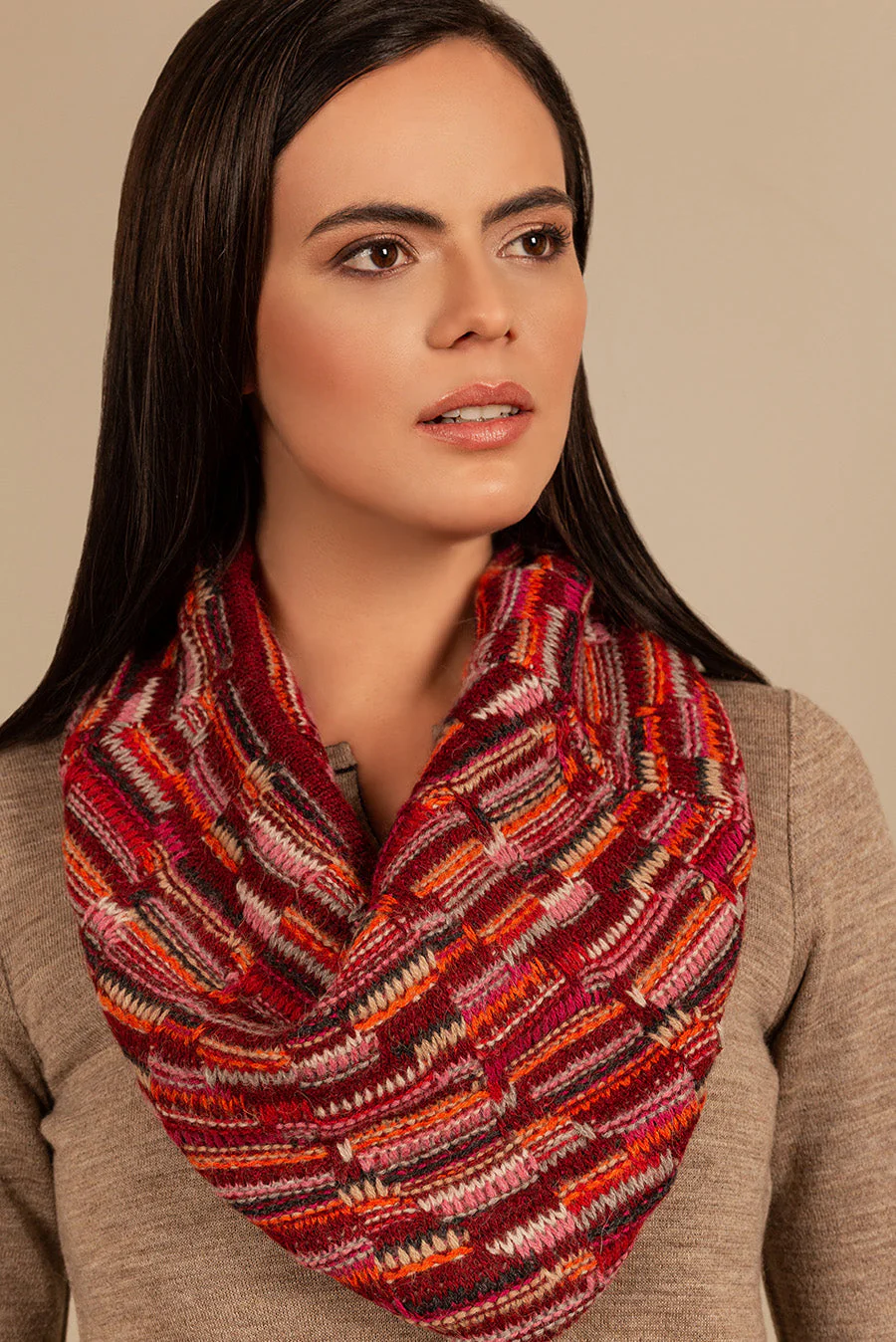 Ucrania Scarf Baby Alpaca Color China - Image 5