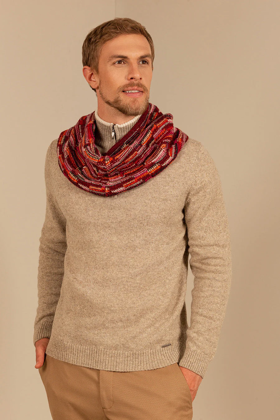 Ucrania Scarf Baby Alpaca Color China - Image 6
