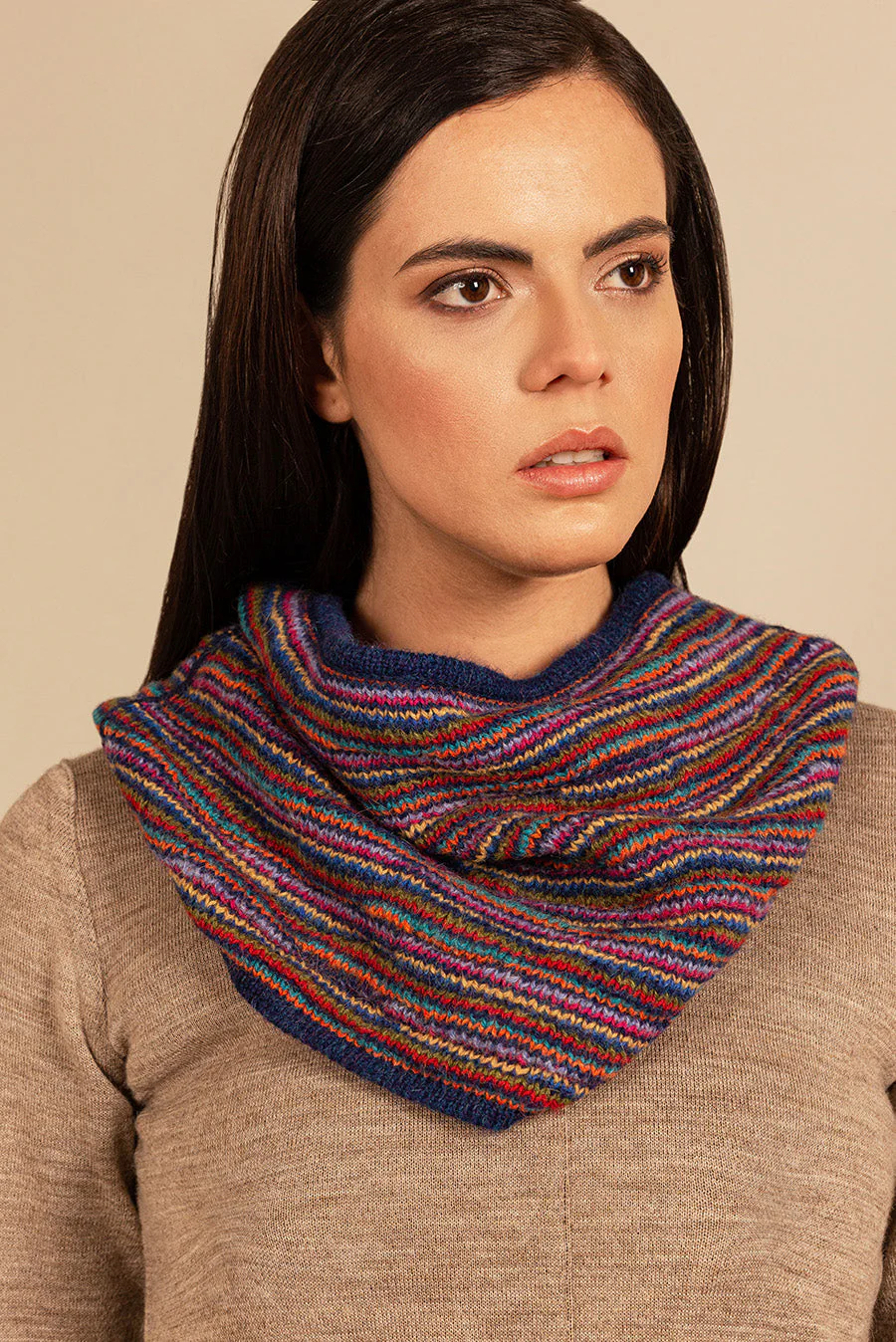 Ucrania Scarf Baby Alpaca Color Multi - Image 3
