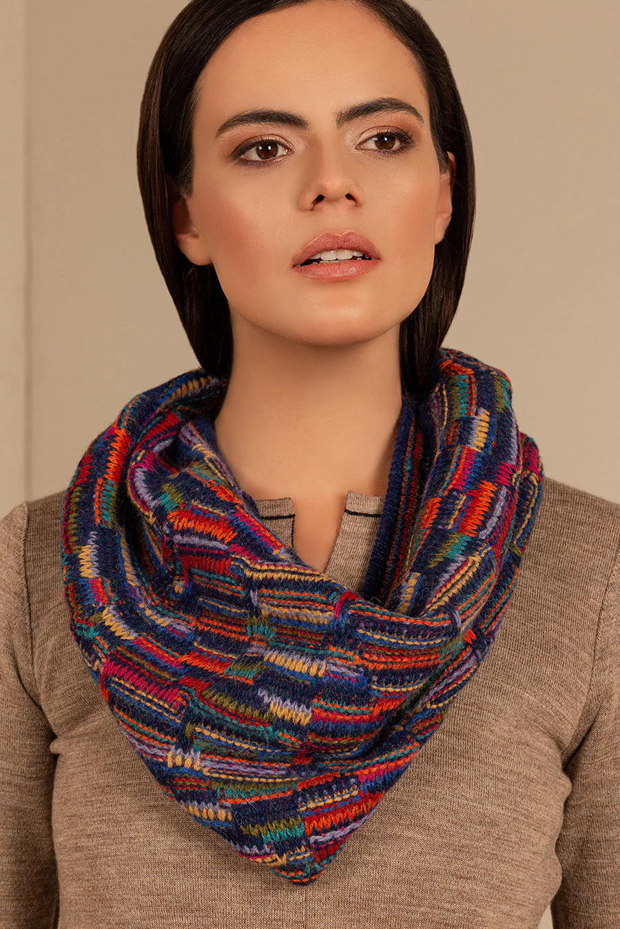 Ucrania Scarf Baby Alpaca Color Multi - Image 5