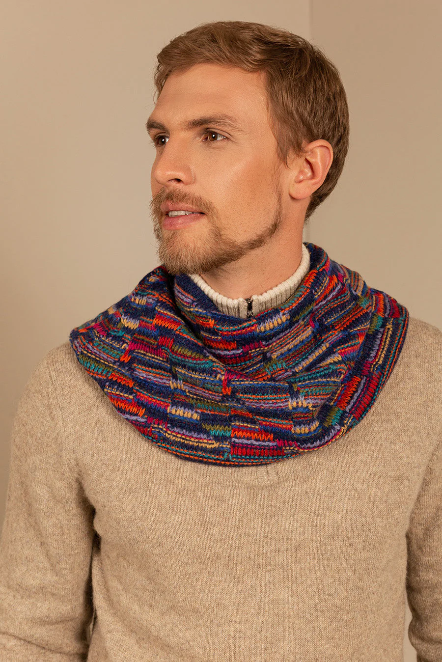 Ucrania Scarf Baby Alpaca Color Multi - Image 7