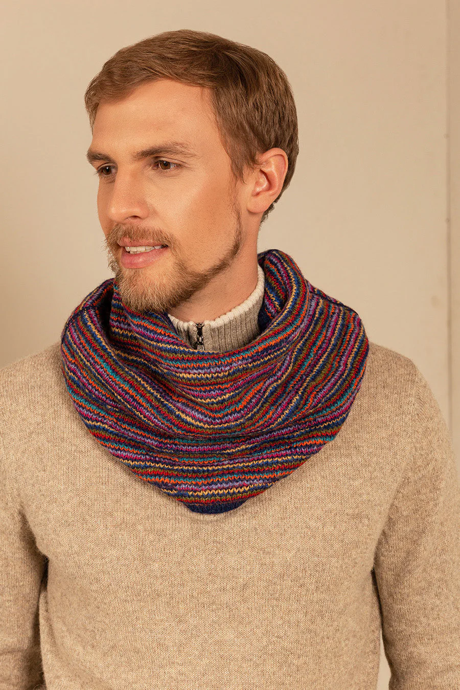 Ucrania Scarf Baby Alpaca Color Multi - Image 9