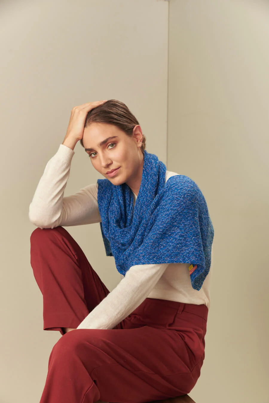 Undo Scarf Baby Alpaca Color Cenepa & Devlin