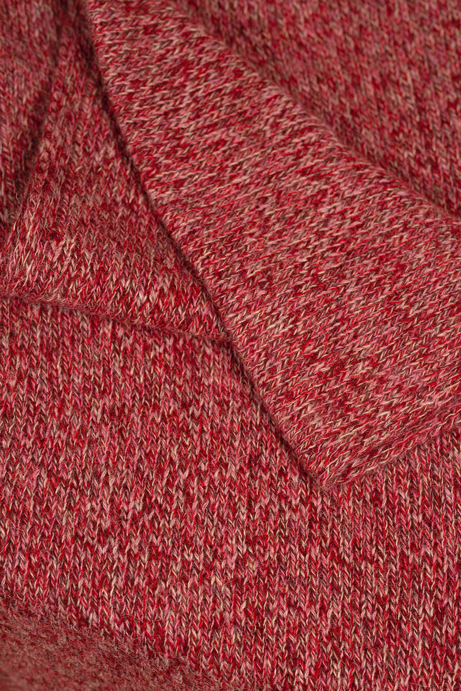 Undo Scarf Baby Alpaca Color Pinot & Rosered - Image 6