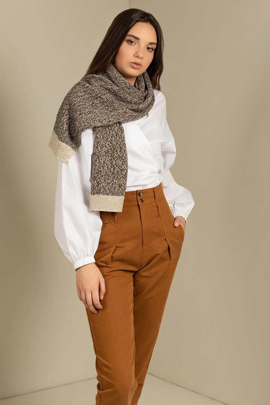 Undo Scarf Baby Alpaca Color Tacama & Doe
