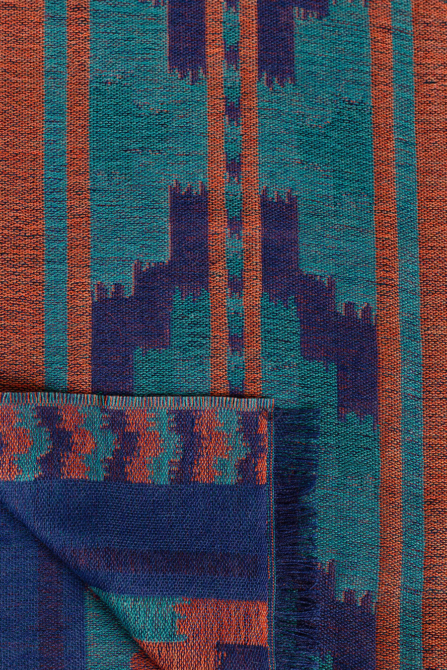 Unreal Scarf Baby Alpaca Color Blue - Image 2