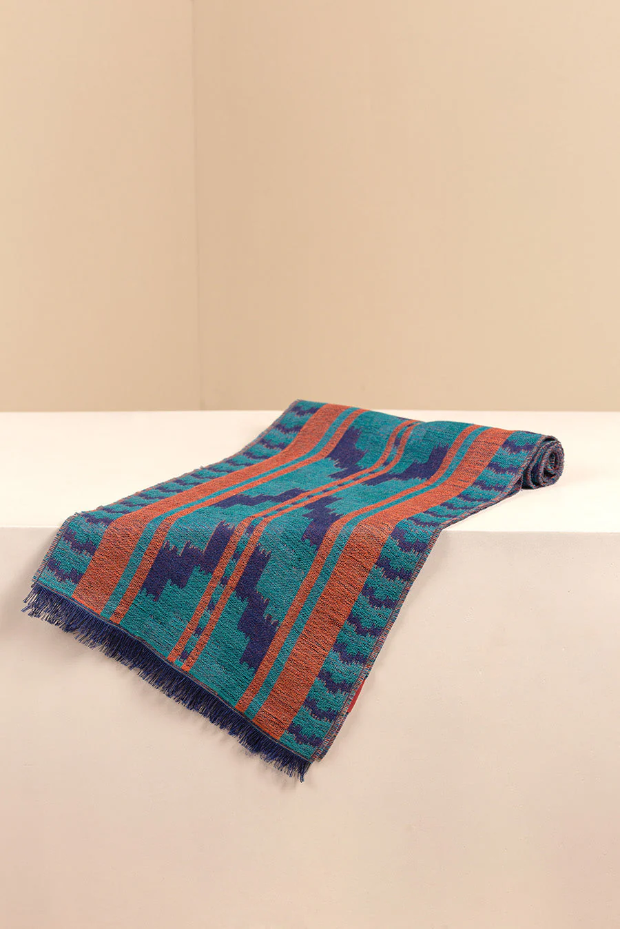 Unreal Scarf Baby Alpaca Color Blue - Image 3