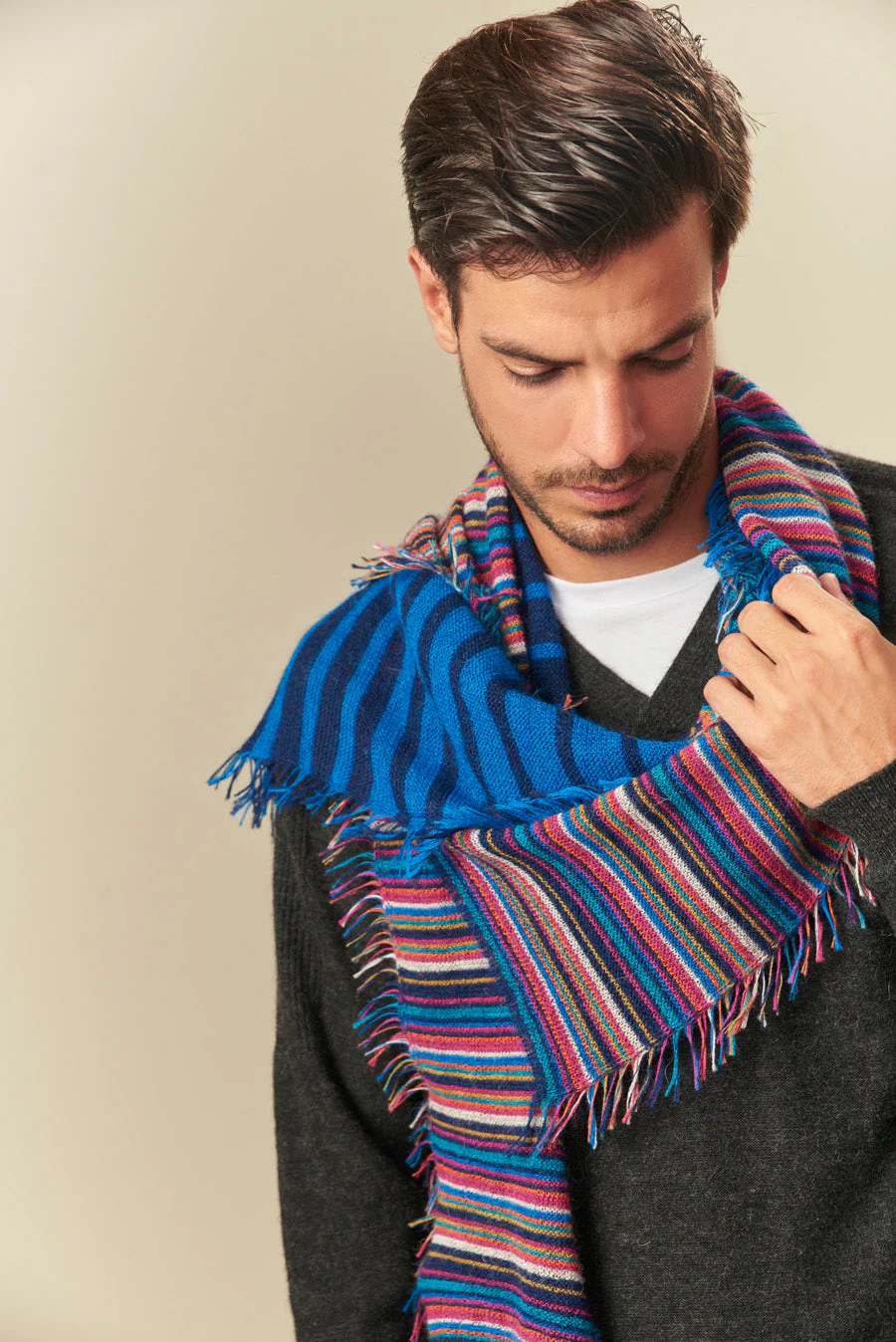 Upi Scarf Baby Alpaca Color Astral - Image 4