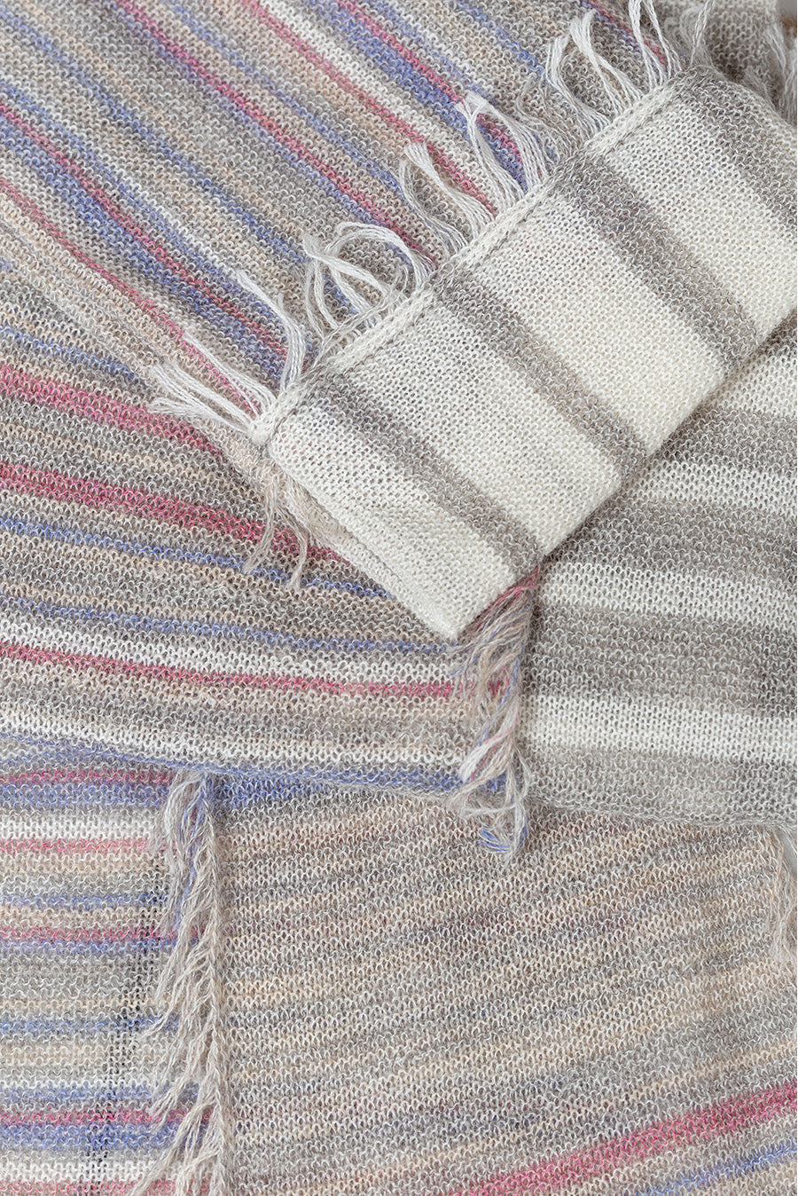 Upi Scarf Baby Alpaca Color Natural - Image 6