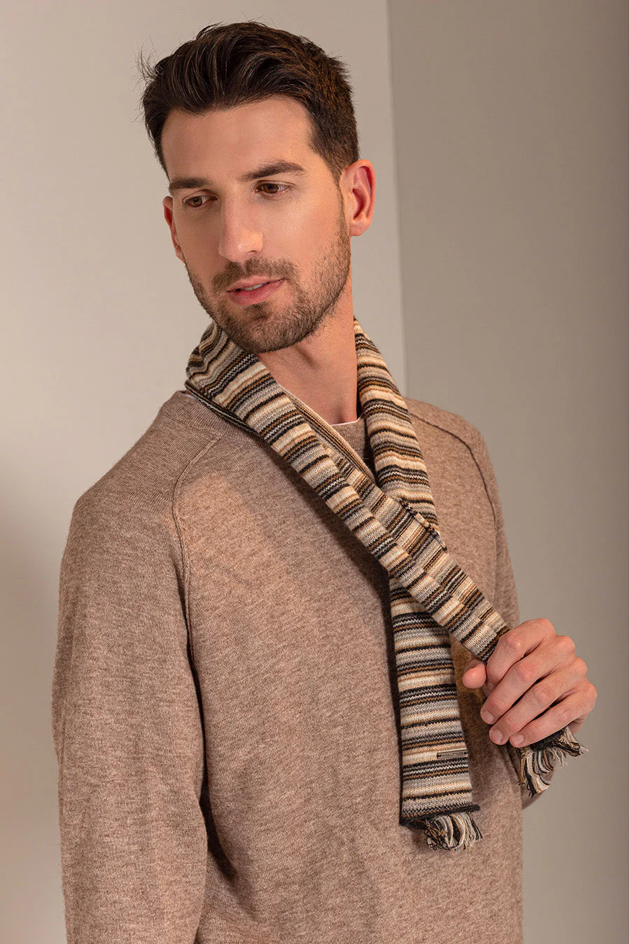 Urda Scarf Baby Alpaca Color Antracite - Image 5