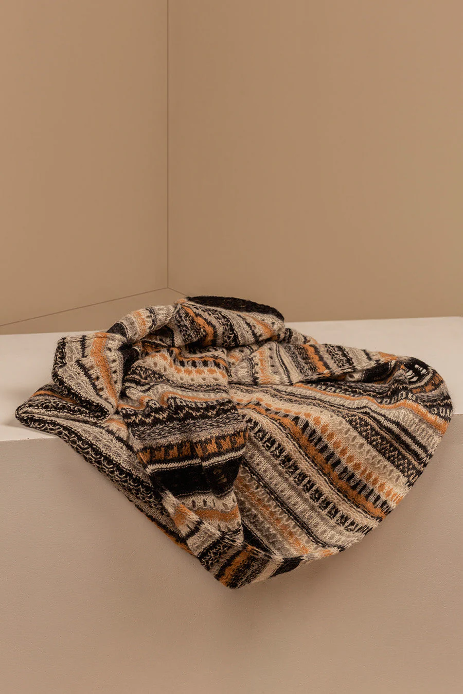Uturunku Scarf Baby Alpaca Color Natural - Image 3