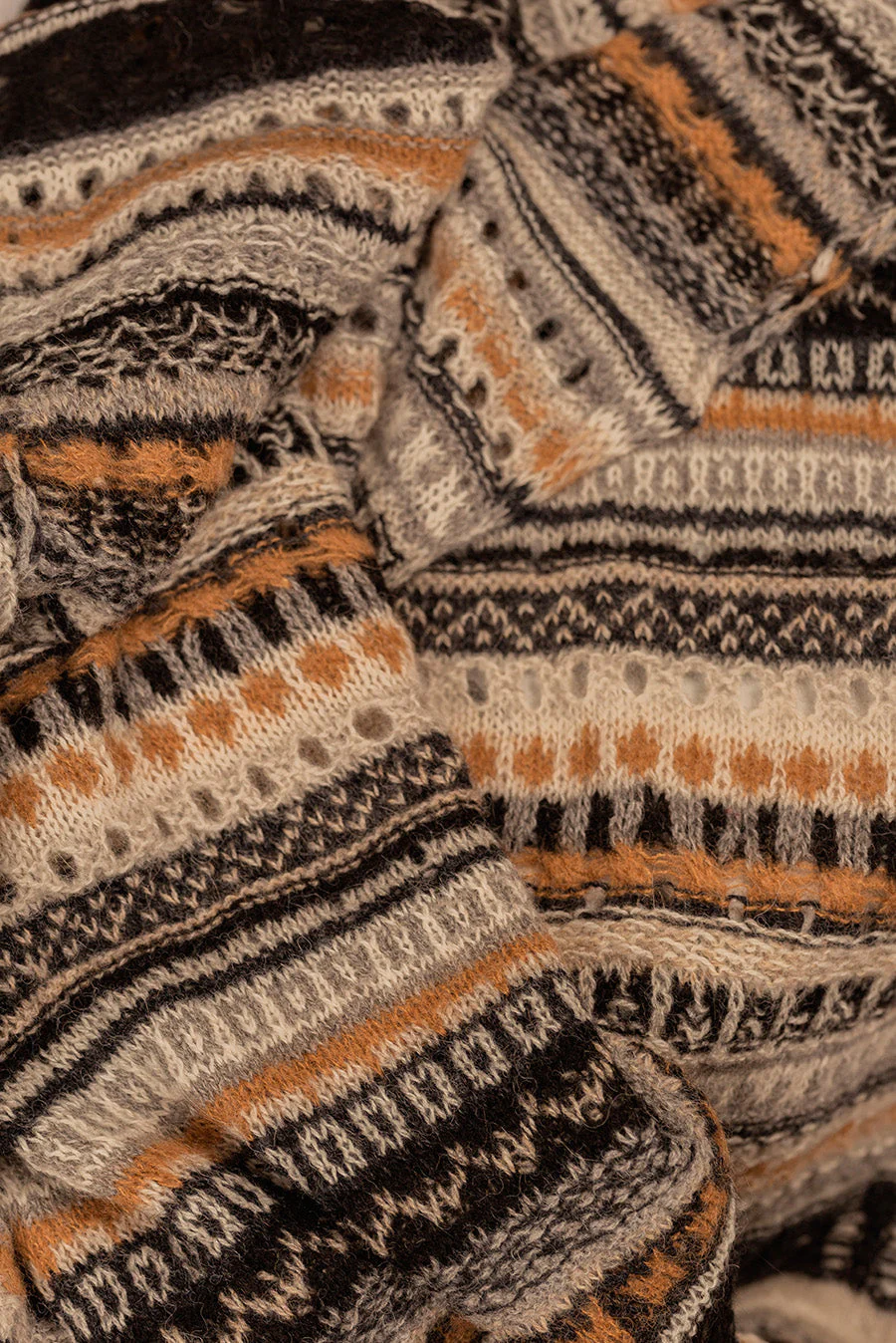 Uturunku Scarf Baby Alpaca Color Natural - Image 4