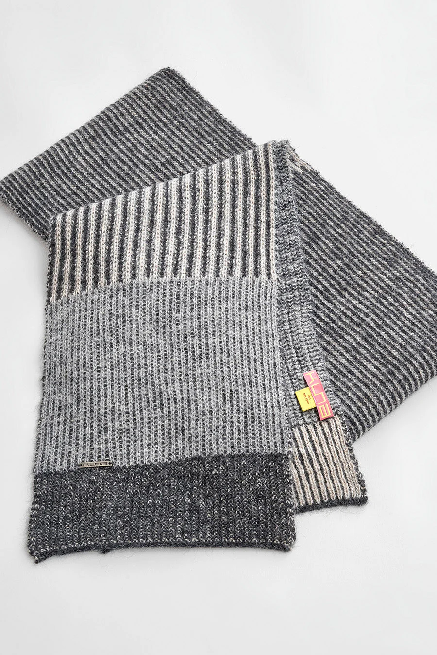 Warrior Scarf Baby Alpaca Color Antracite - Image 2